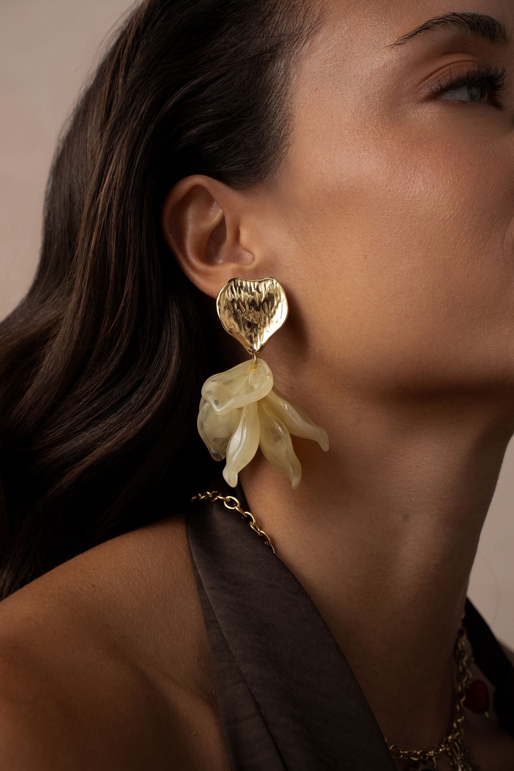 Boucles Bohm Paris - Latte Boucles d'oreilles Pendantes Bohm Paris 