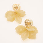 Boucles Bohm Paris - Latte Boucles d'oreilles Pendantes Bohm Paris Beige 