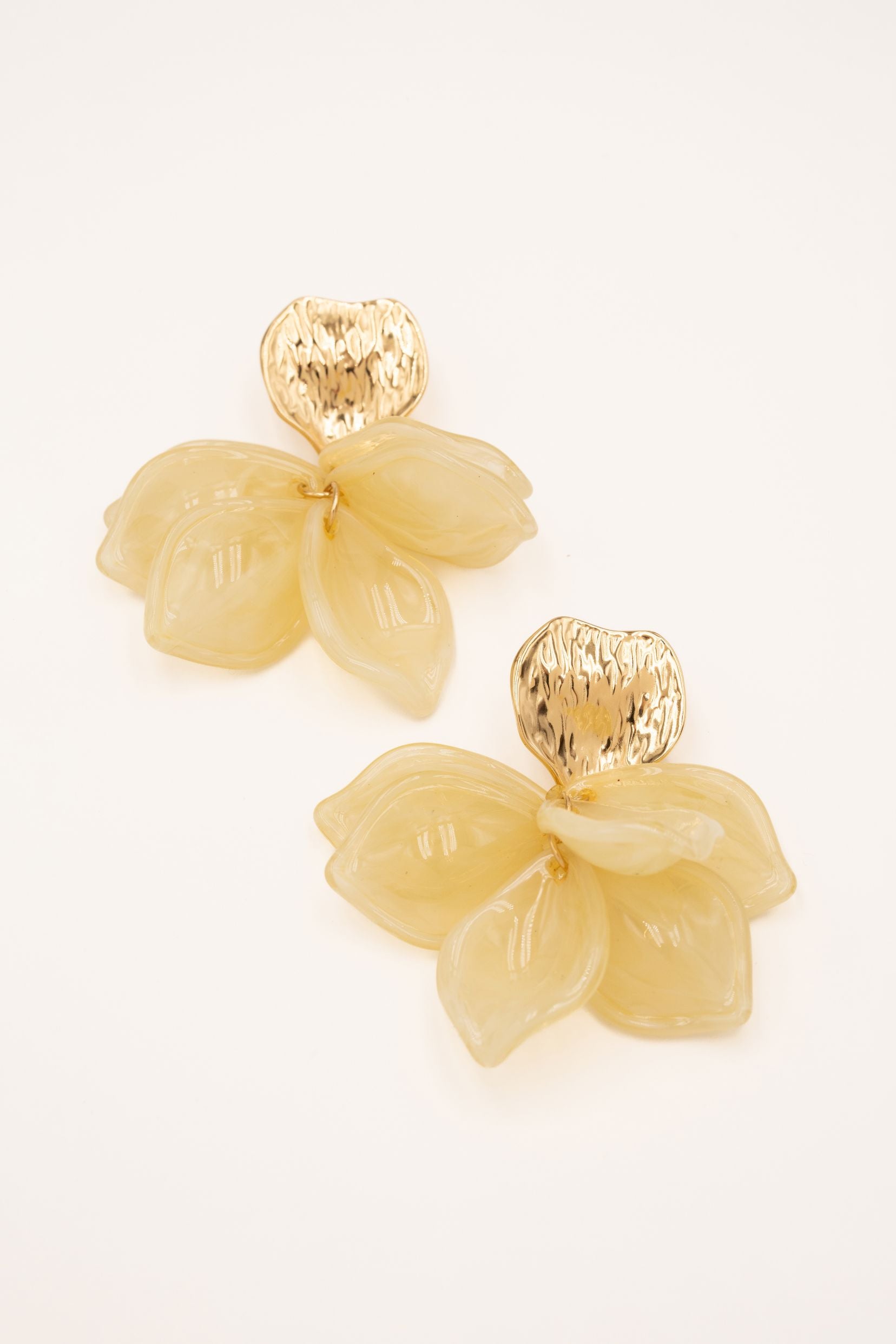 Boucles Bohm Paris - Latte Boucles d'oreilles Pendantes Bohm Paris Beige 
