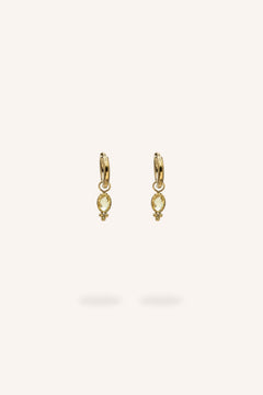 Boucles Bohm Paris - Léonie Boucles d'oreilles type Créoles Bohm Paris Jaune 