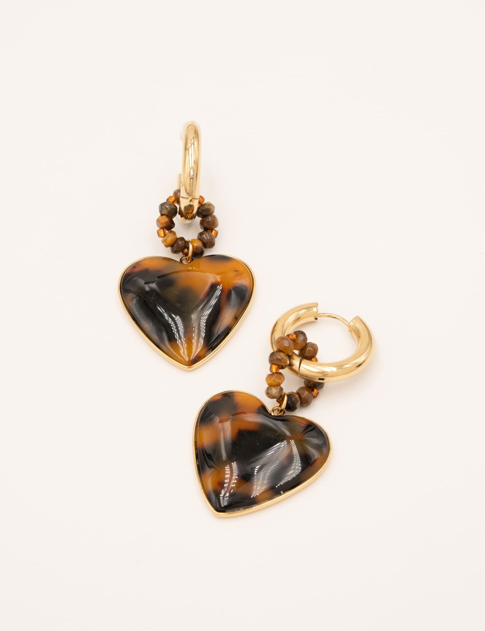Boucles Bohm Paris - Lior Boucles d'oreilles Pendantes Bohm Paris Léopard 