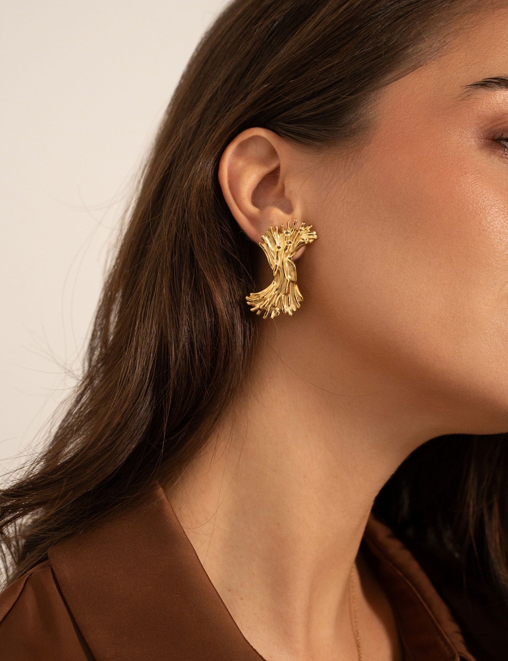 Boucles Bohm Paris - Lise Boucles d'oreilles à puces Bohm Paris 