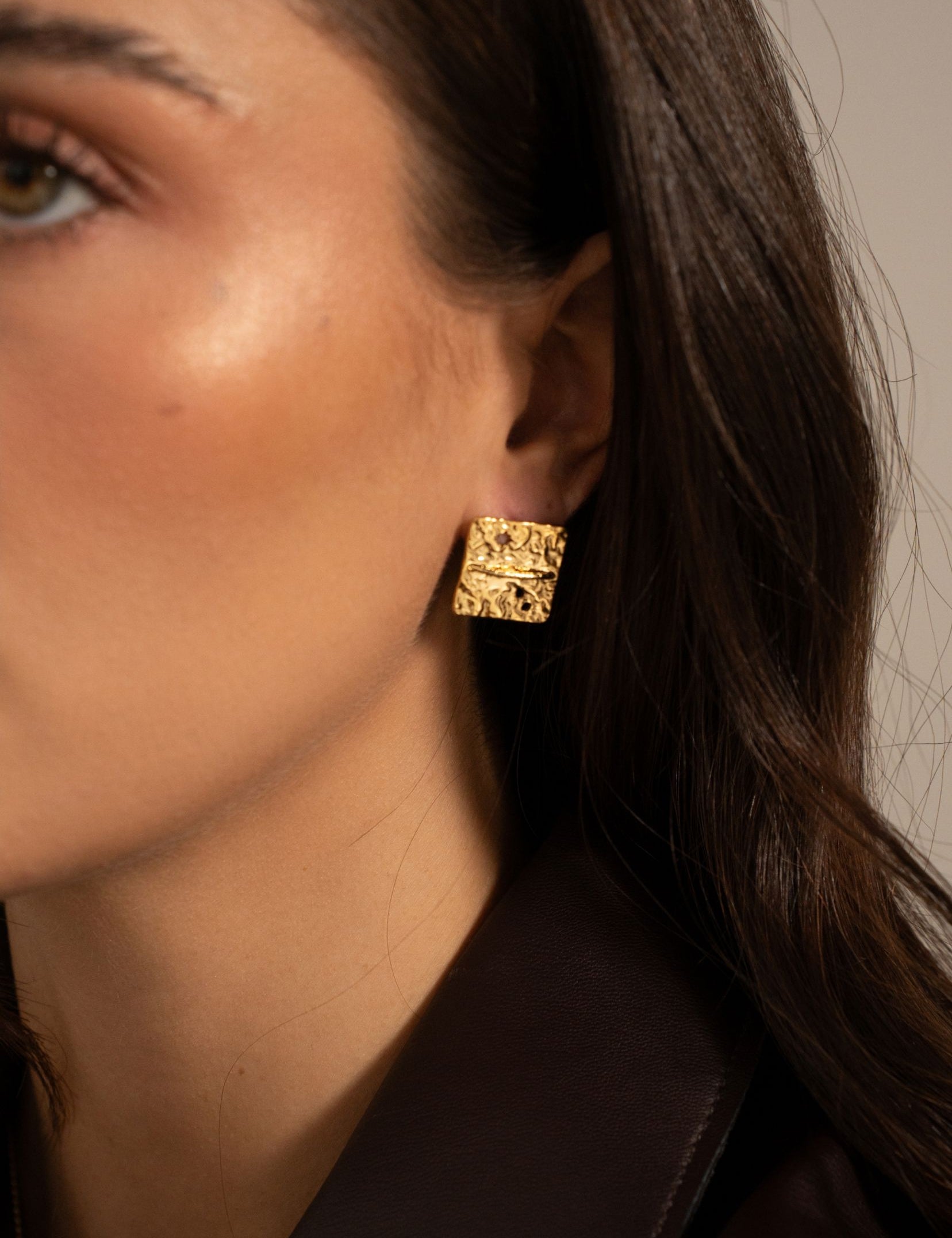 Boucles Bohm Paris - Lisea Boucles d'oreilles à puces Bohm Paris 