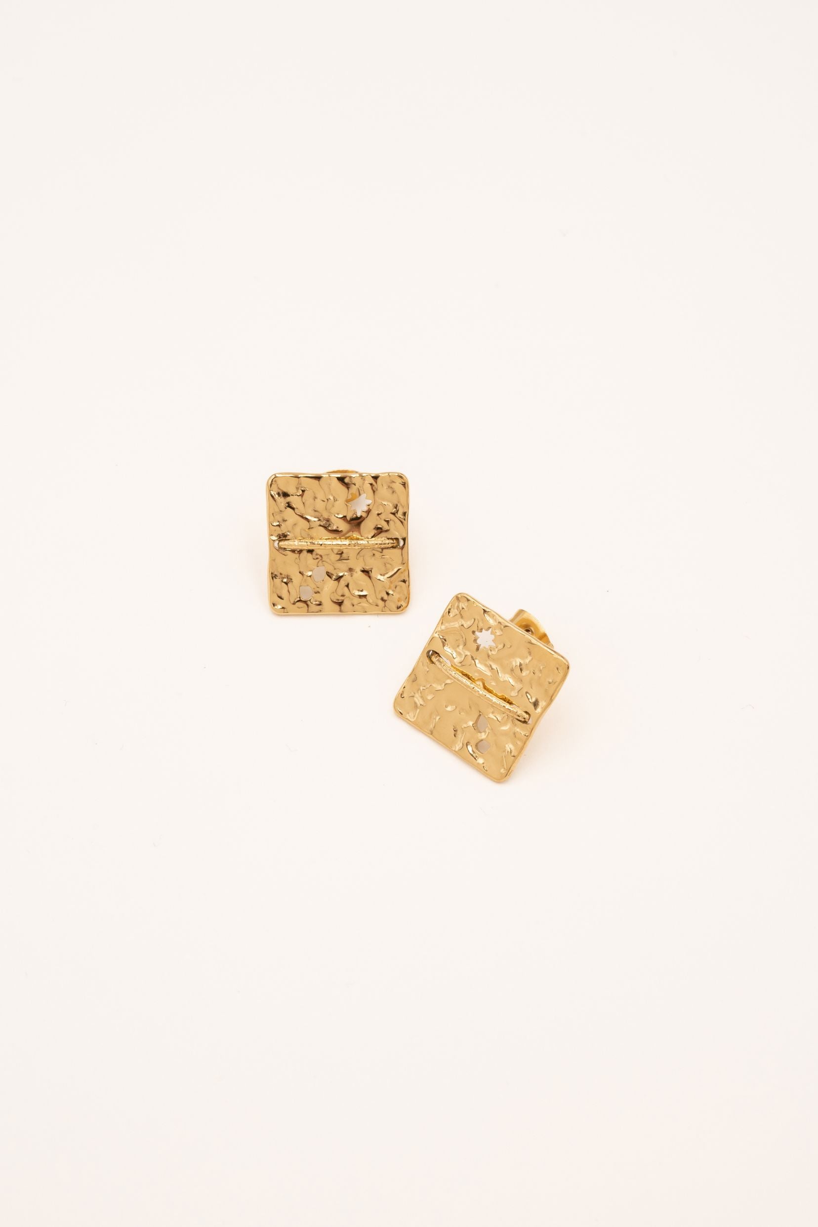 Boucles Bohm Paris - Lisea Boucles d'oreilles à puces Bohm Paris Doré 