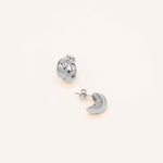 Boucles Bohm Paris - Lison Boucles d'oreilles type Créoles Bohm Paris Argenté 