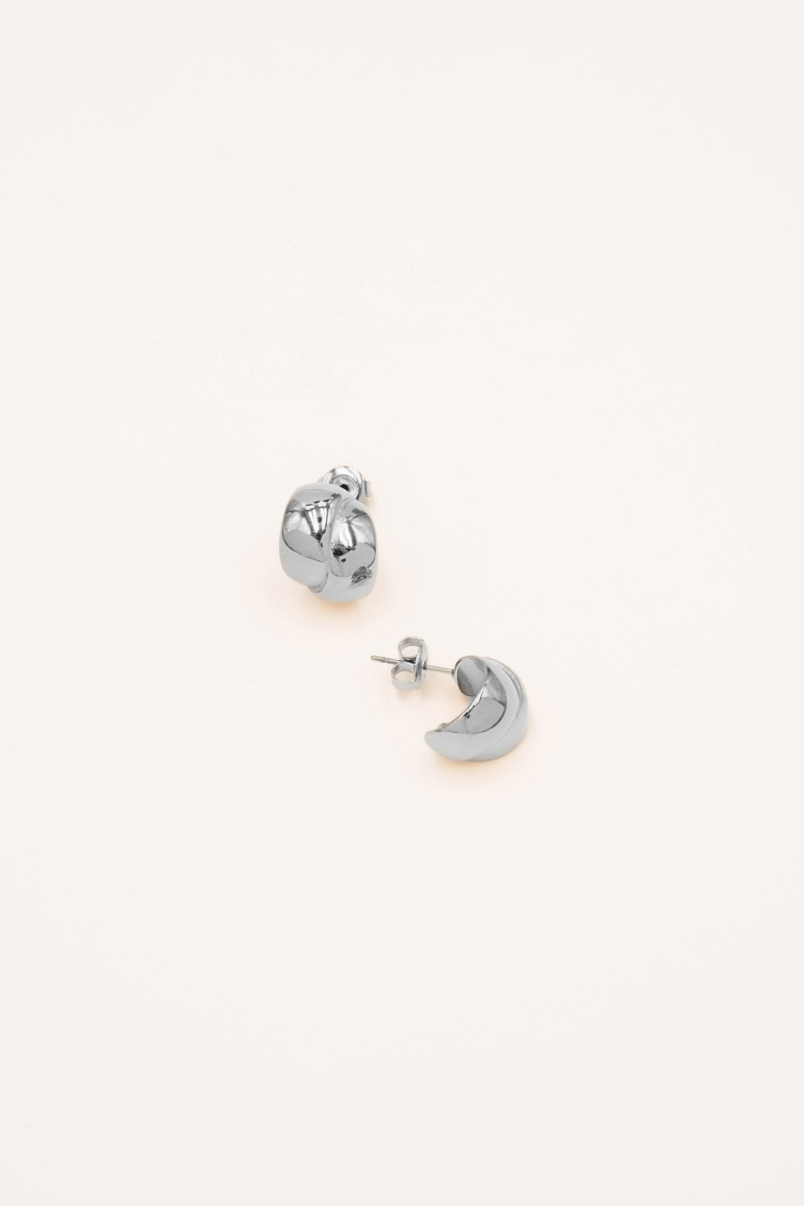 Boucles Bohm Paris - Lison Boucles d'oreilles type Créoles Bohm Paris Argenté 
