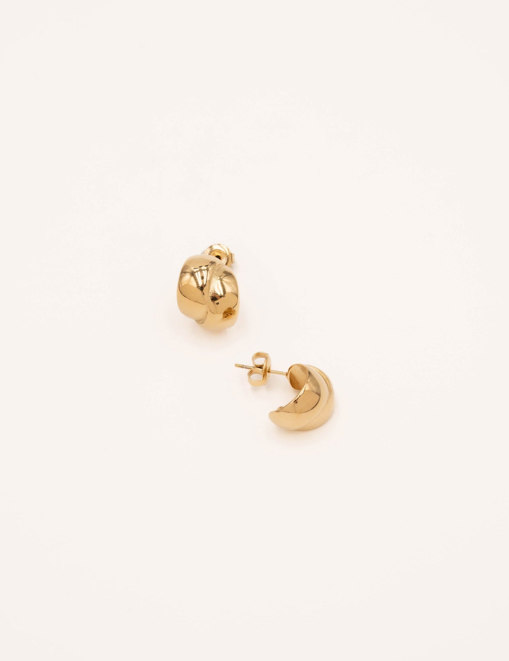 Boucles Bohm Paris - Lison Boucles d'oreilles type Créoles Bohm Paris Doré 