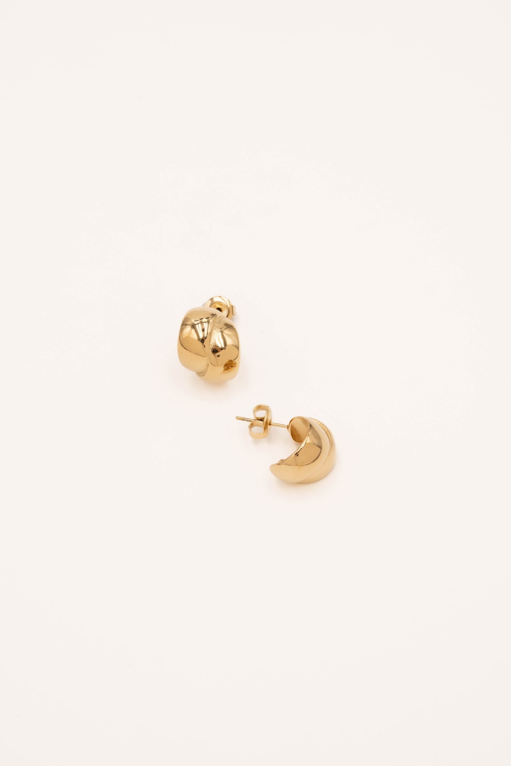 Boucles Bohm Paris - Lison Boucles d'oreilles type Créoles Bohm Paris Doré 
