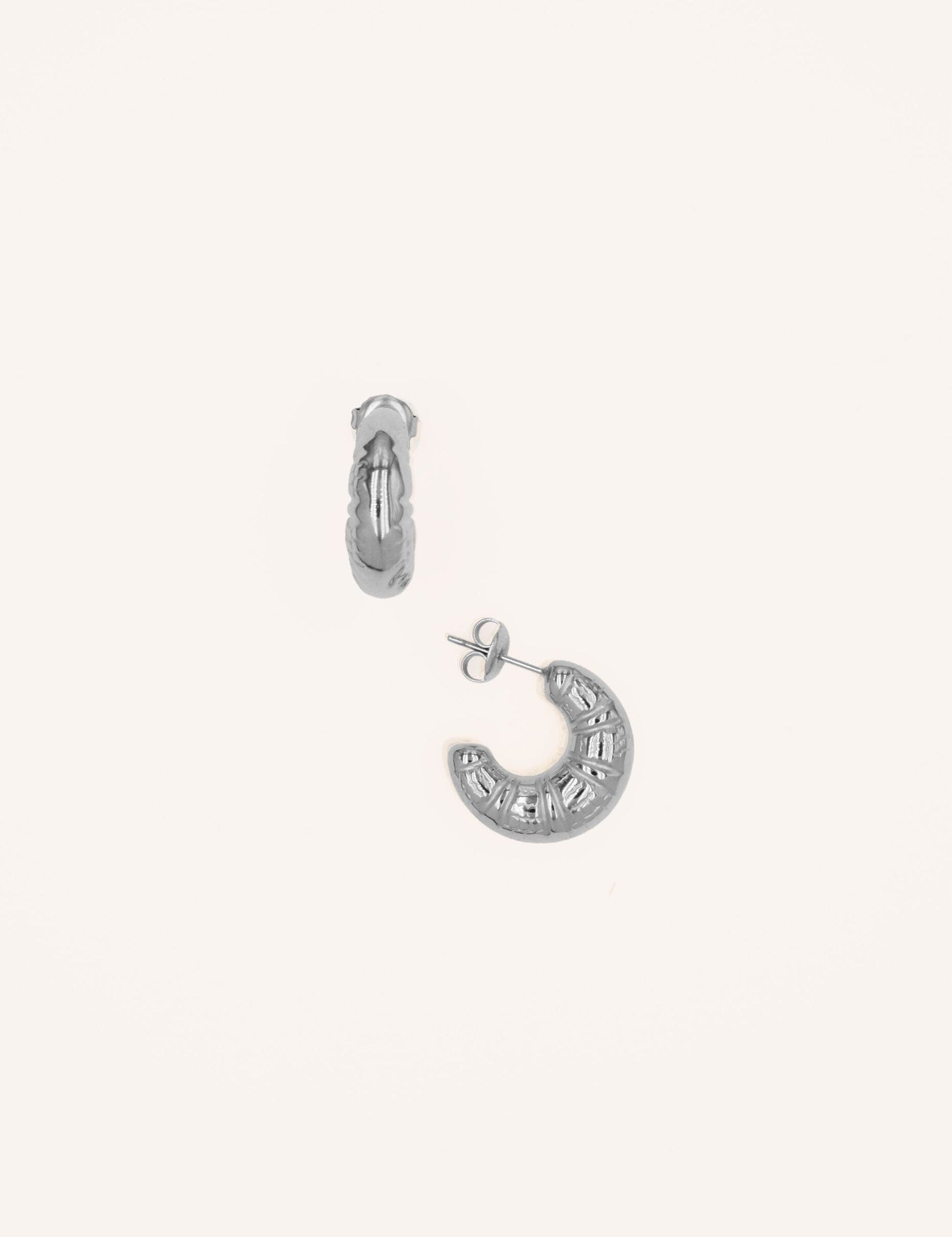 Boucles Bohm Paris - Lormet Boucles d'oreilles type Créoles Bohm Paris Argenté 