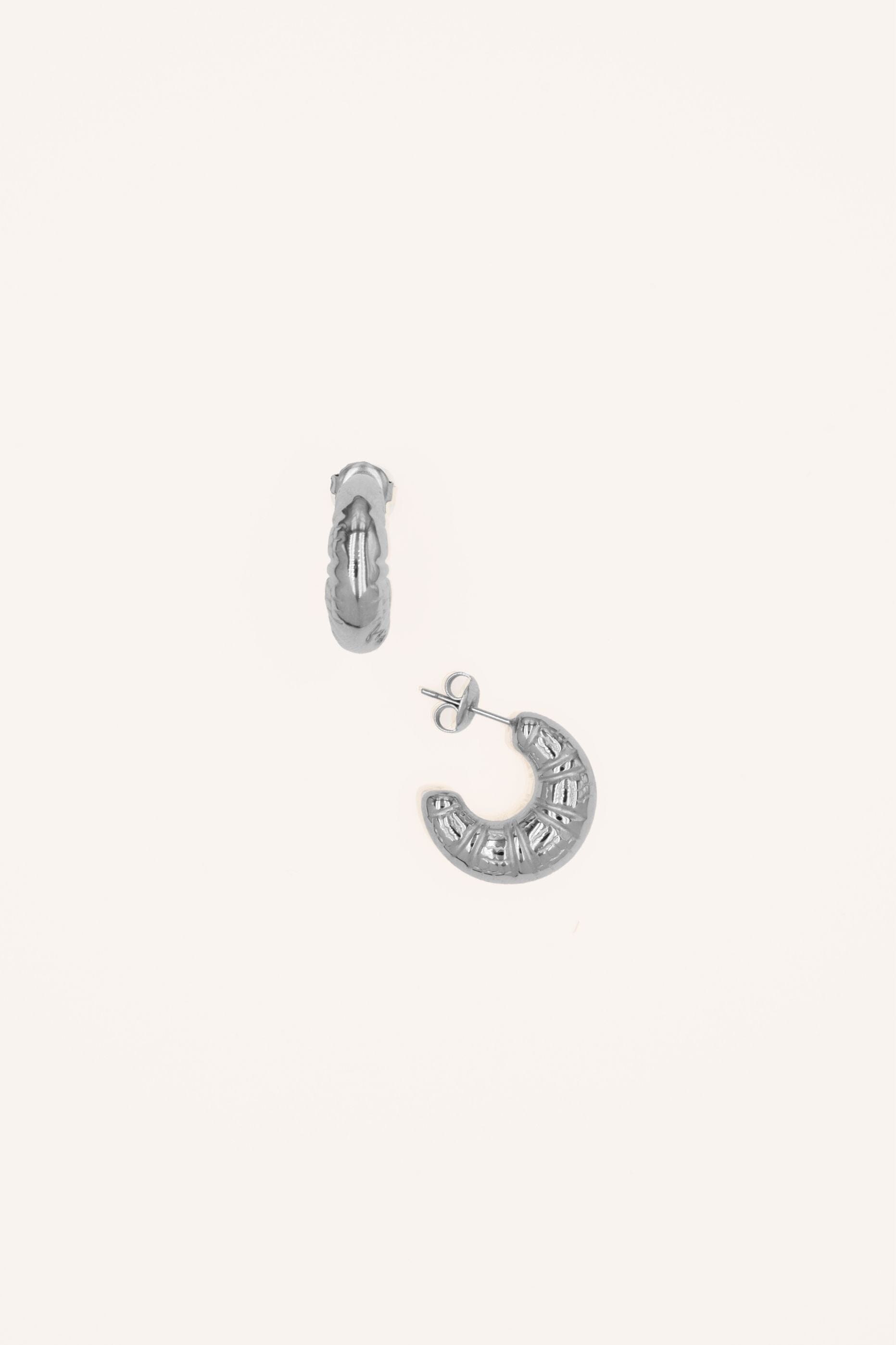 Boucles Bohm Paris - Lormet Boucles d'oreilles type Créoles Bohm Paris Argenté 