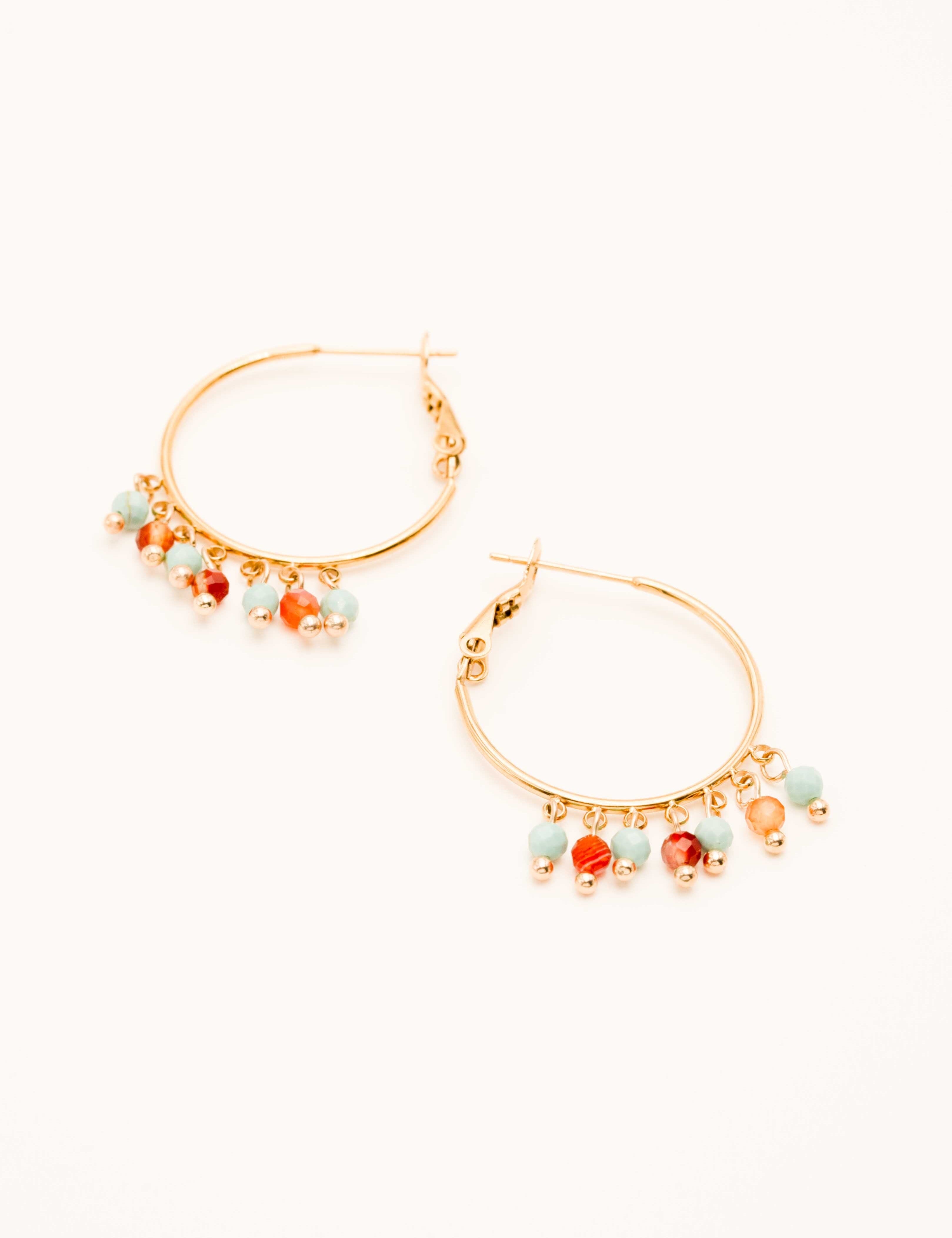 Boucles Bohm Paris - Lorraine Bracelets Bohm Paris Cornaline 