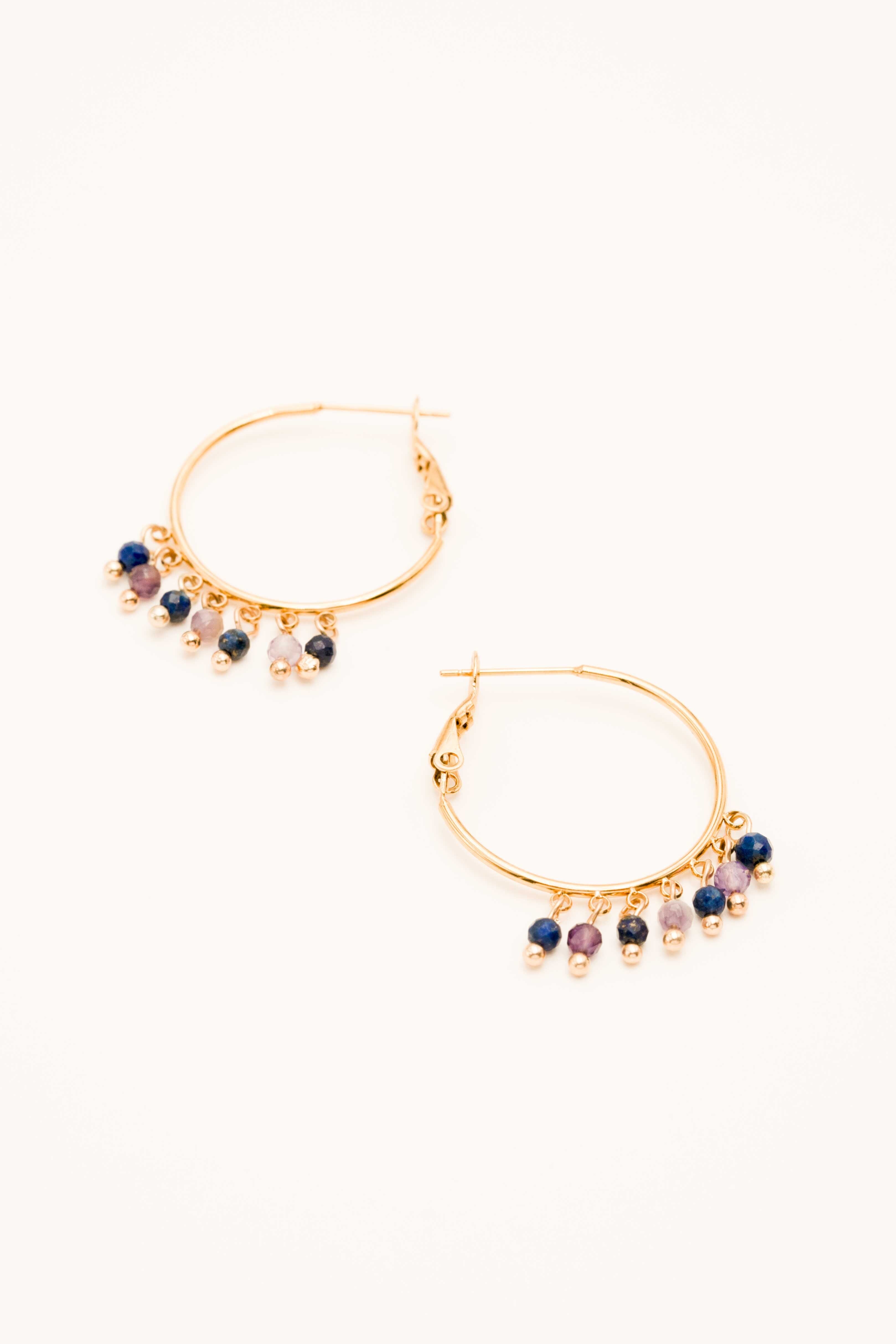 Boucles Bohm Paris - Lorraine Bracelets Bohm Paris Lapis lazuli 