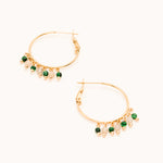 Boucles Bohm Paris - Lorraine Bracelets Bohm Paris Malachite 