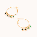 Boucles Bohm Paris - Lorraine Bracelets Bohm Paris Malachite 