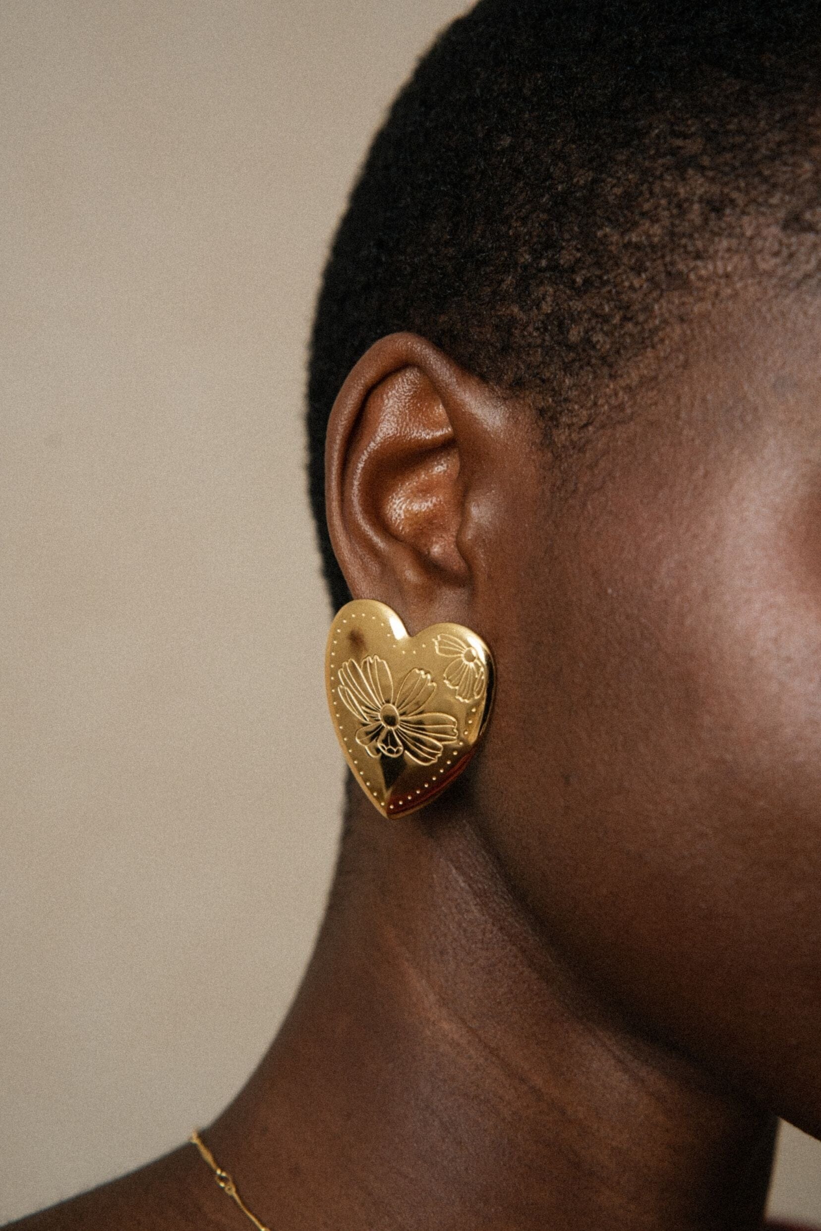 Boucles Bohm Paris - Lovea Boucles d'oreilles à puces Bohm Paris 