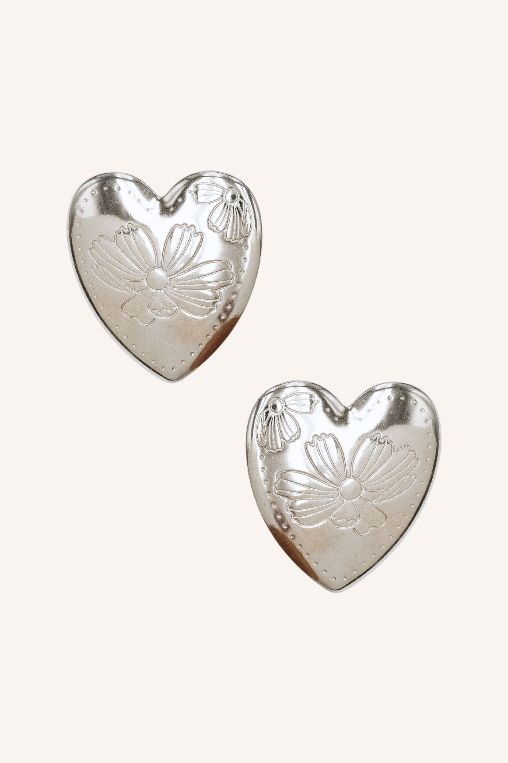 Boucles Bohm Paris - Lovea Boucles d'oreilles à puces Bohm Paris Argenté 