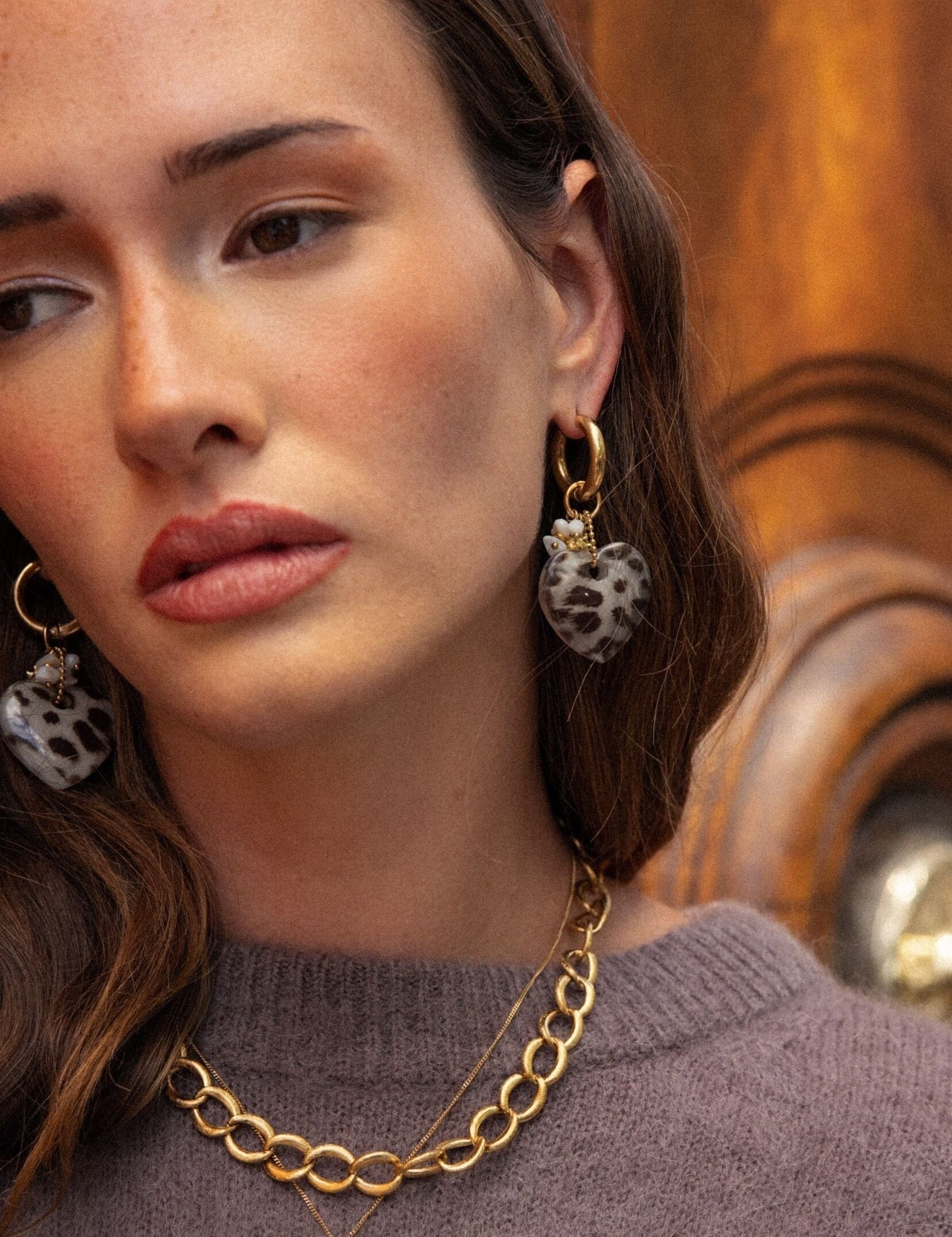 Boucles Bohm Paris - Lovina Boucles d'oreilles type Créoles Bohm Paris 