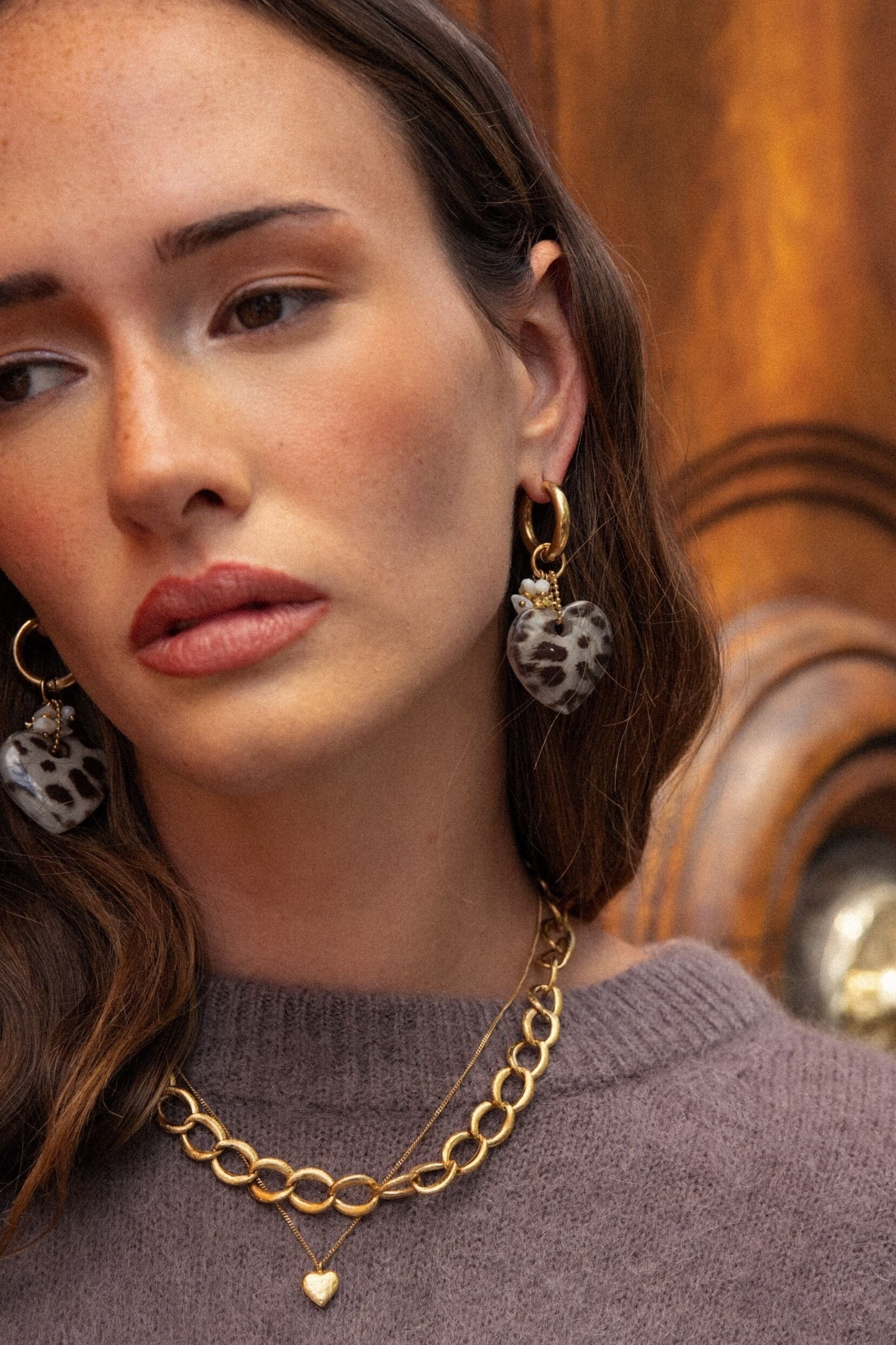 Boucles Bohm Paris - Lovina Boucles d'oreilles type Créoles Bohm Paris 