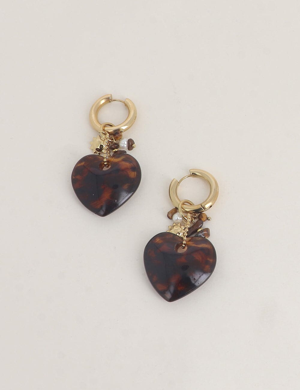 Boucles Bohm Paris - Lovina Boucles d'oreilles type Créoles Bohm Paris Léopard 