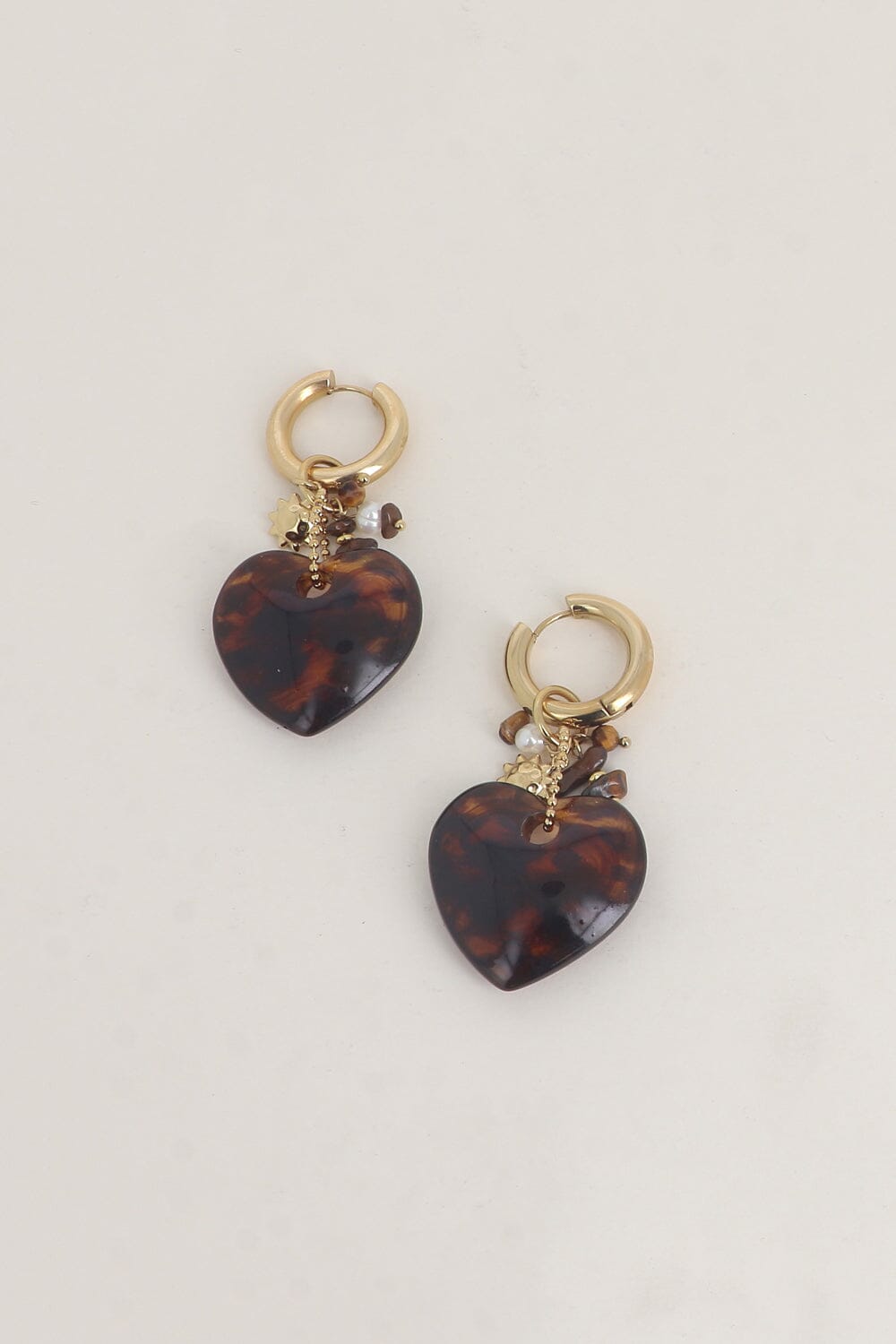 Boucles Bohm Paris - Lovina Boucles d'oreilles type Créoles Bohm Paris Léopard 
