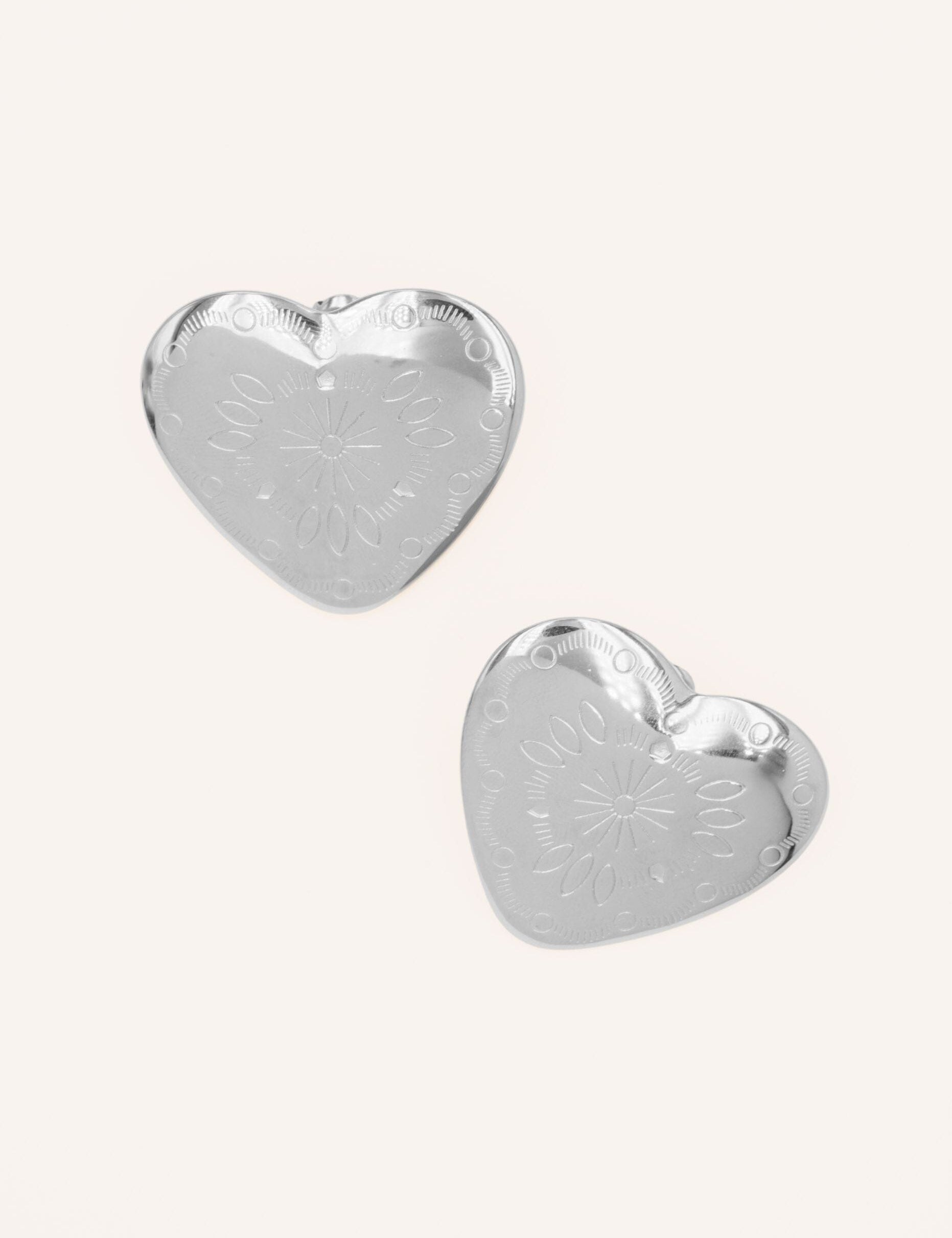 Boucles Bohm Paris - Luméa Boucles d'oreilles à puces Bohm Paris Argenté 