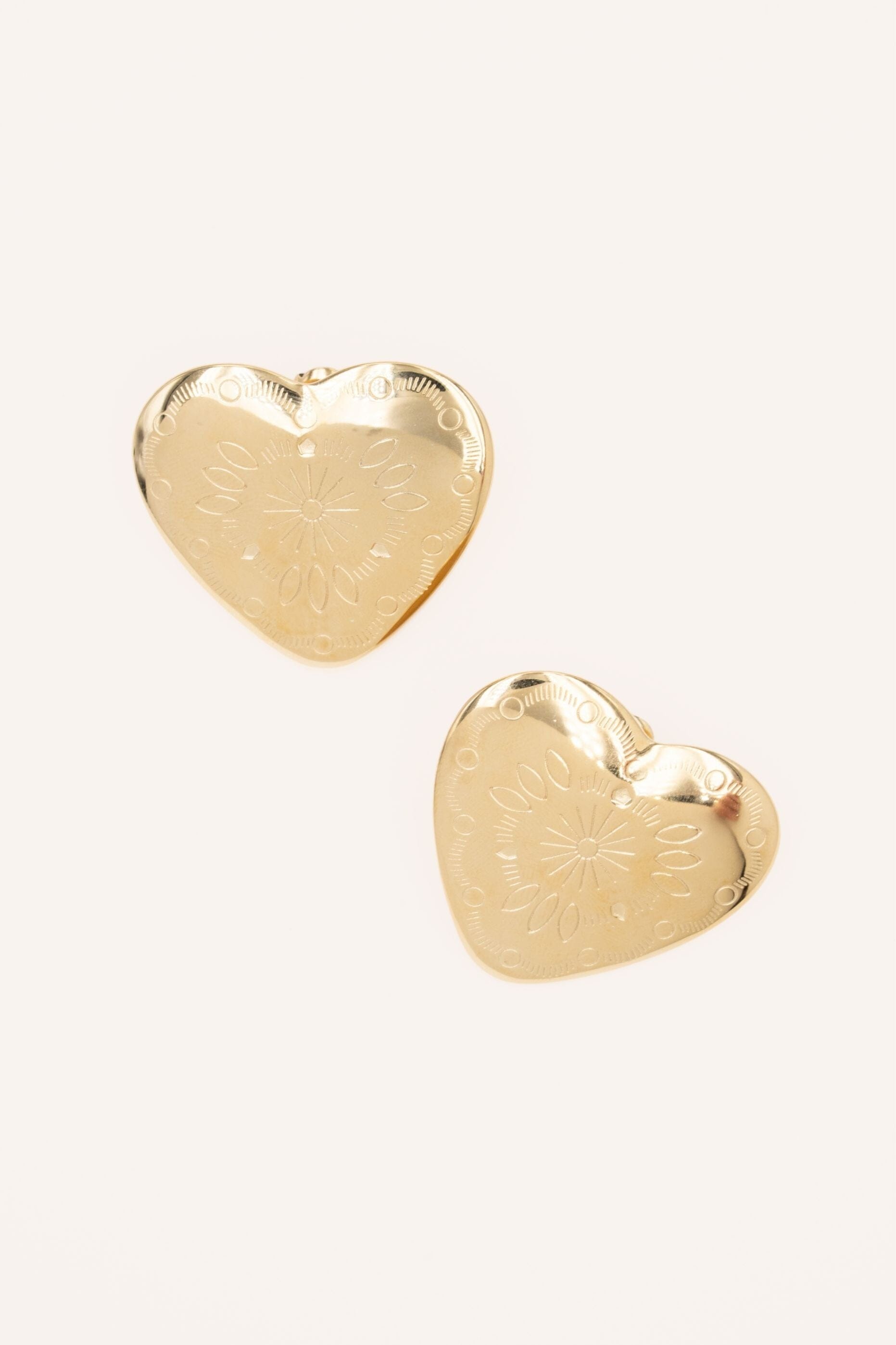 Boucles Bohm Paris - Luméa Boucles d'oreilles à puces Bohm Paris Doré 