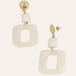 Boucles Bohm Paris - Lya Boucles d'oreilles Pendantes Bohm Paris Beige 