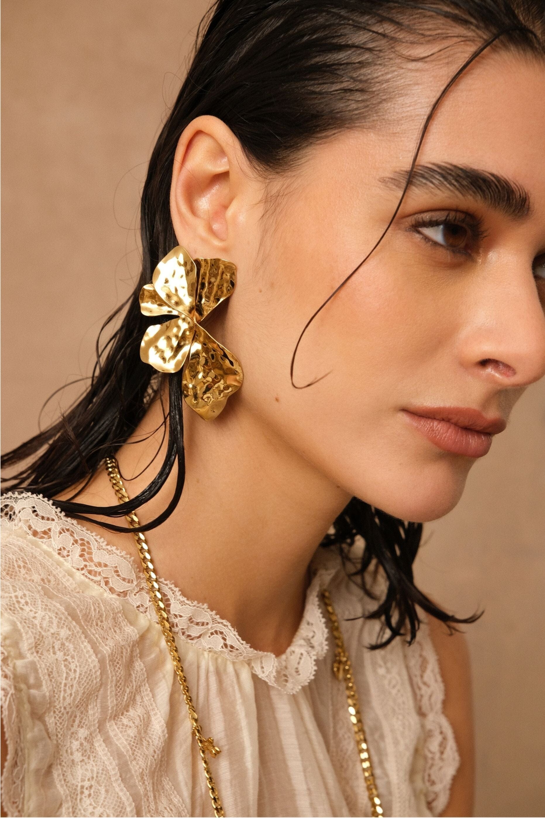 Boucles Bohm Paris - Lyoré Boucles d'oreilles à puces Bohm Paris 