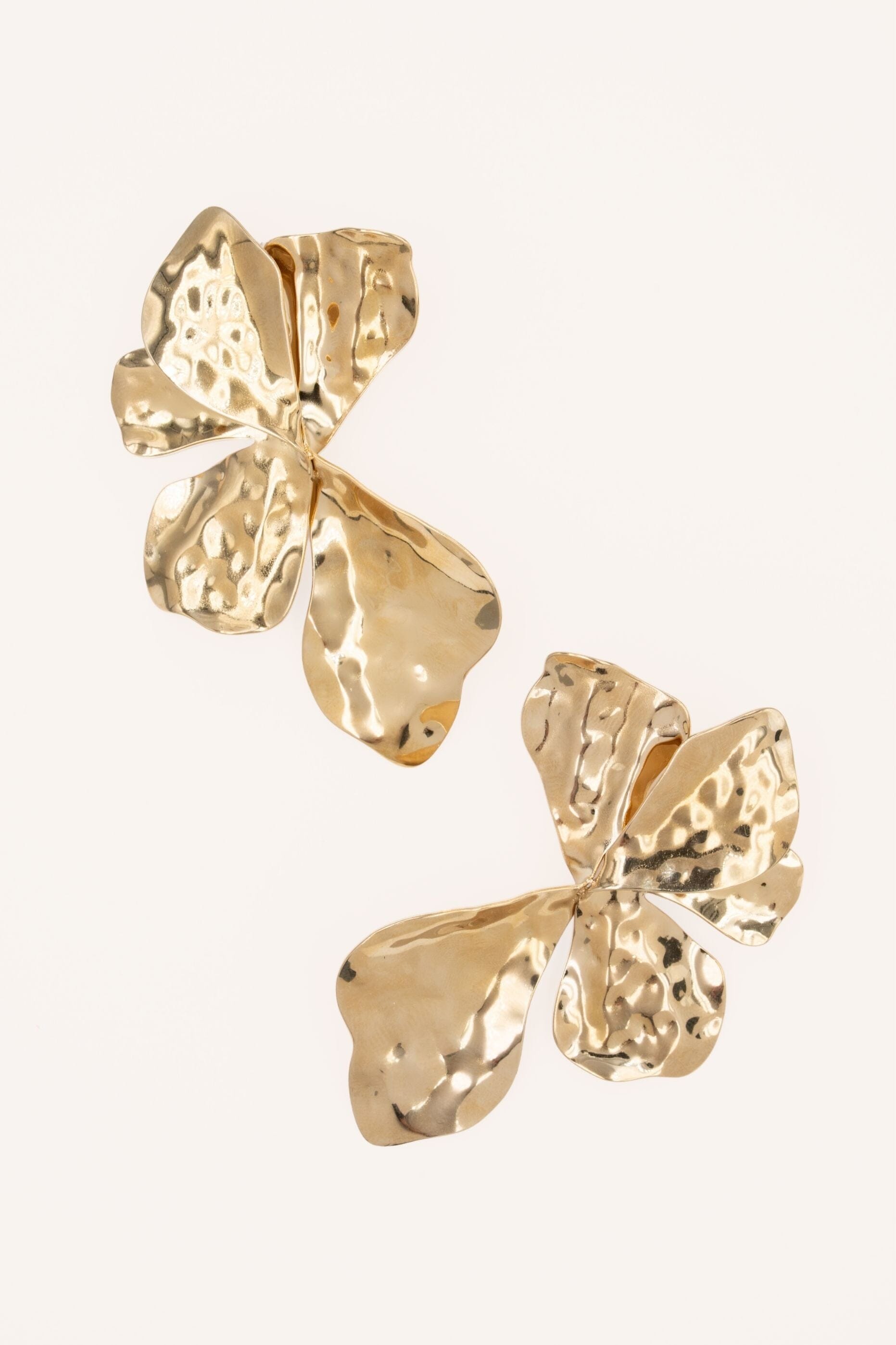 Boucles Bohm Paris - Lyoré Boucles d'oreilles à puces Bohm Paris Doré 