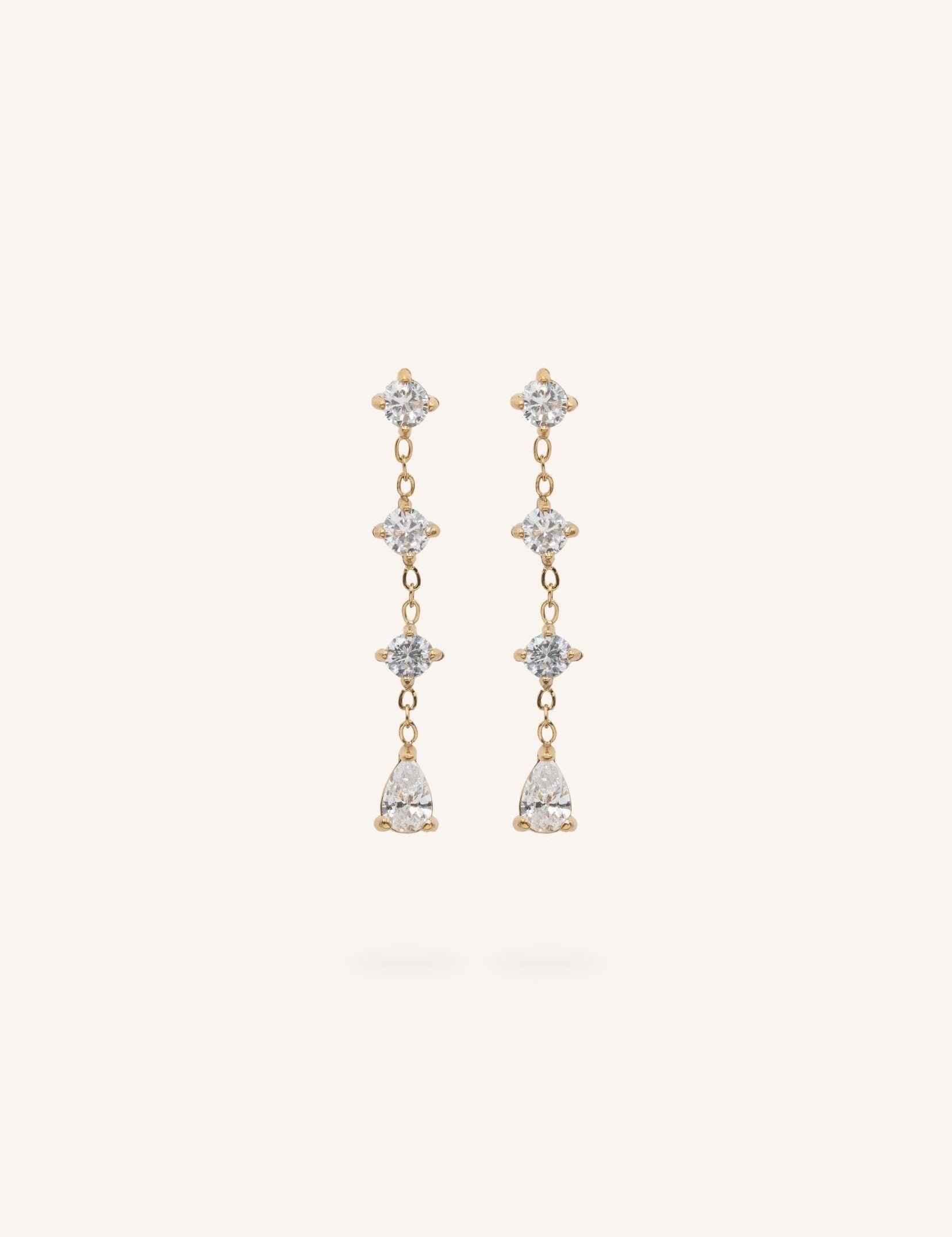 Boucles Bohm Paris - Lyrielle Boucles d'oreilles pendantes Bohm Paris Blanc 