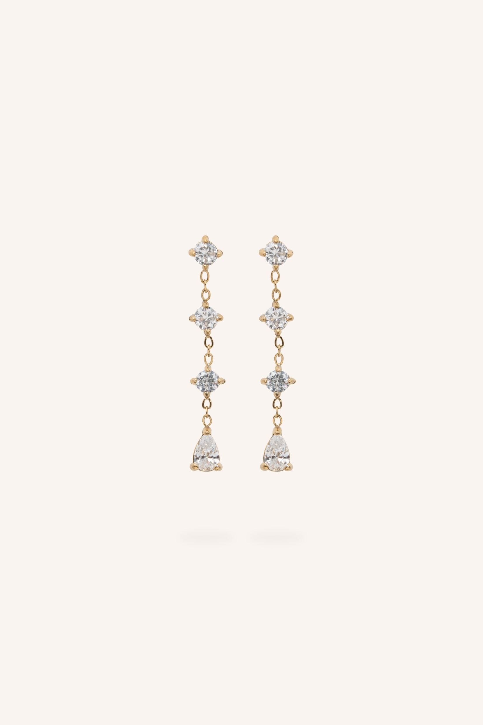Boucles Bohm Paris - Lyrielle Boucles d'oreilles pendantes Bohm Paris Blanc 