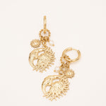 Boucles Bohm Paris - Lysandra Boucles d'oreilles Pendantes Bohm Paris Perle d'eau douce 