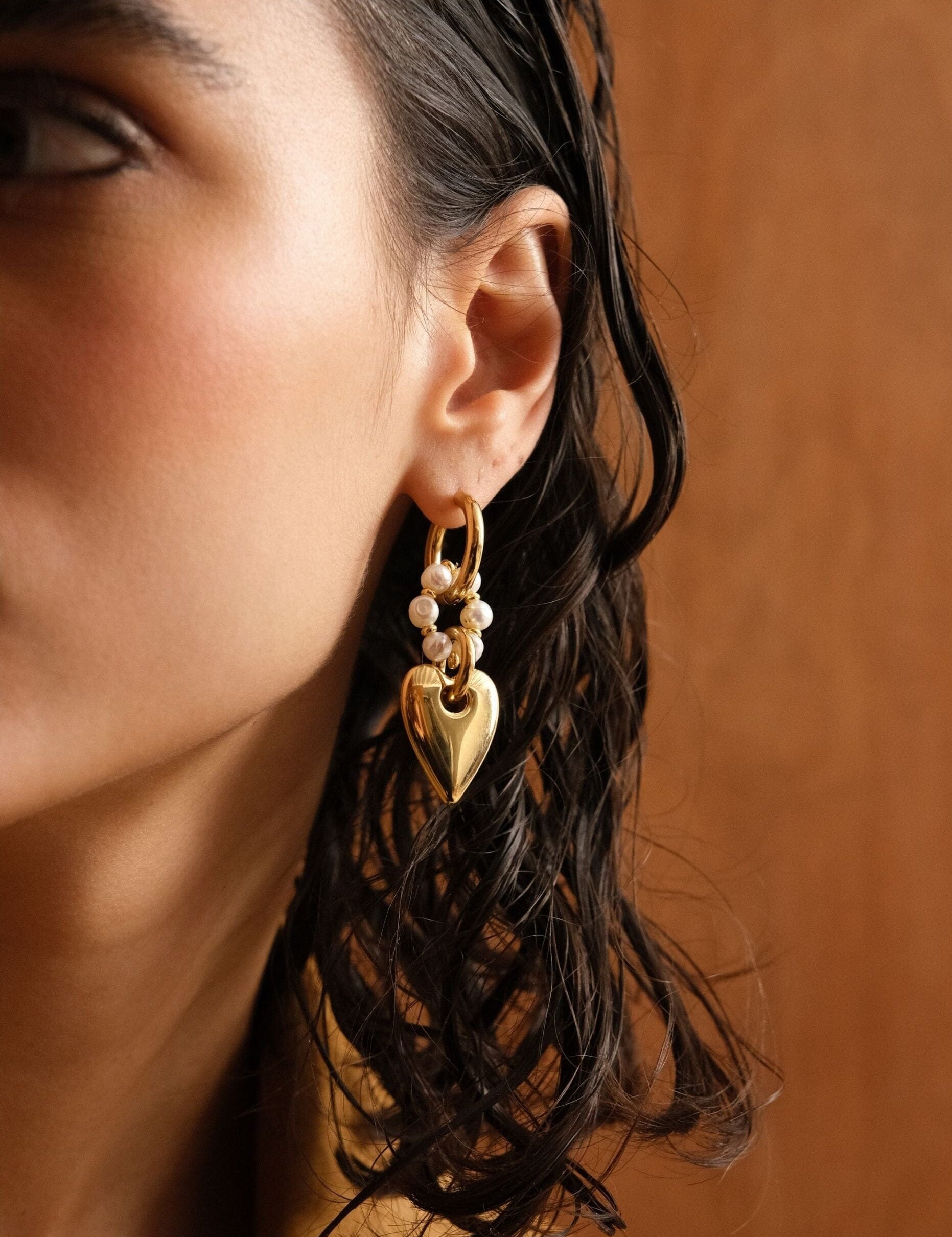 Boucles Bohm Paris - Lyscane Boucles d'oreilles type Créoles Bohm Paris 