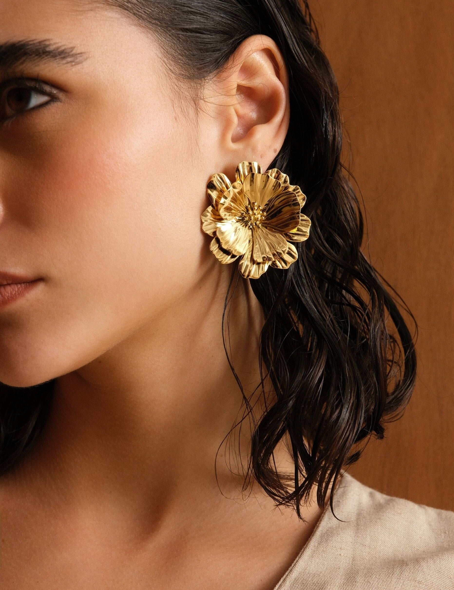 Boucles Bohm Paris - Lyséa Boucles d'oreilles à puces Bohm Paris 