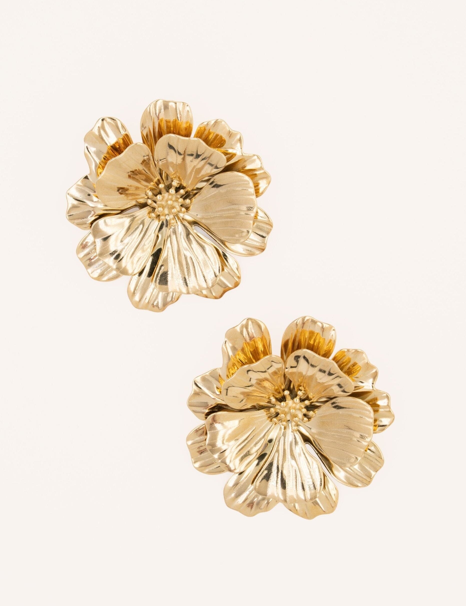 Boucles Bohm Paris - Lyséa Boucles d'oreilles à puces Bohm Paris Doré 