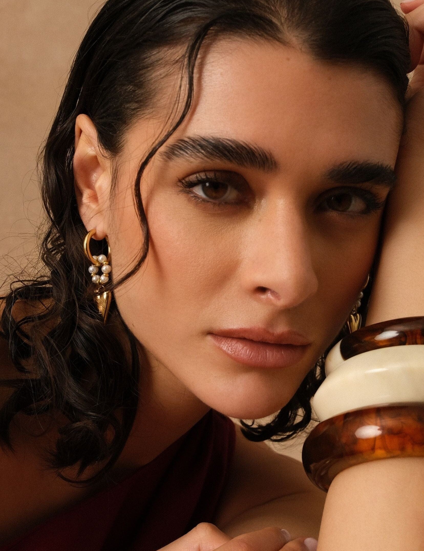 Boucles Bohm Paris - Lysune Boucles d'oreilles type Créoles Bohm Paris 