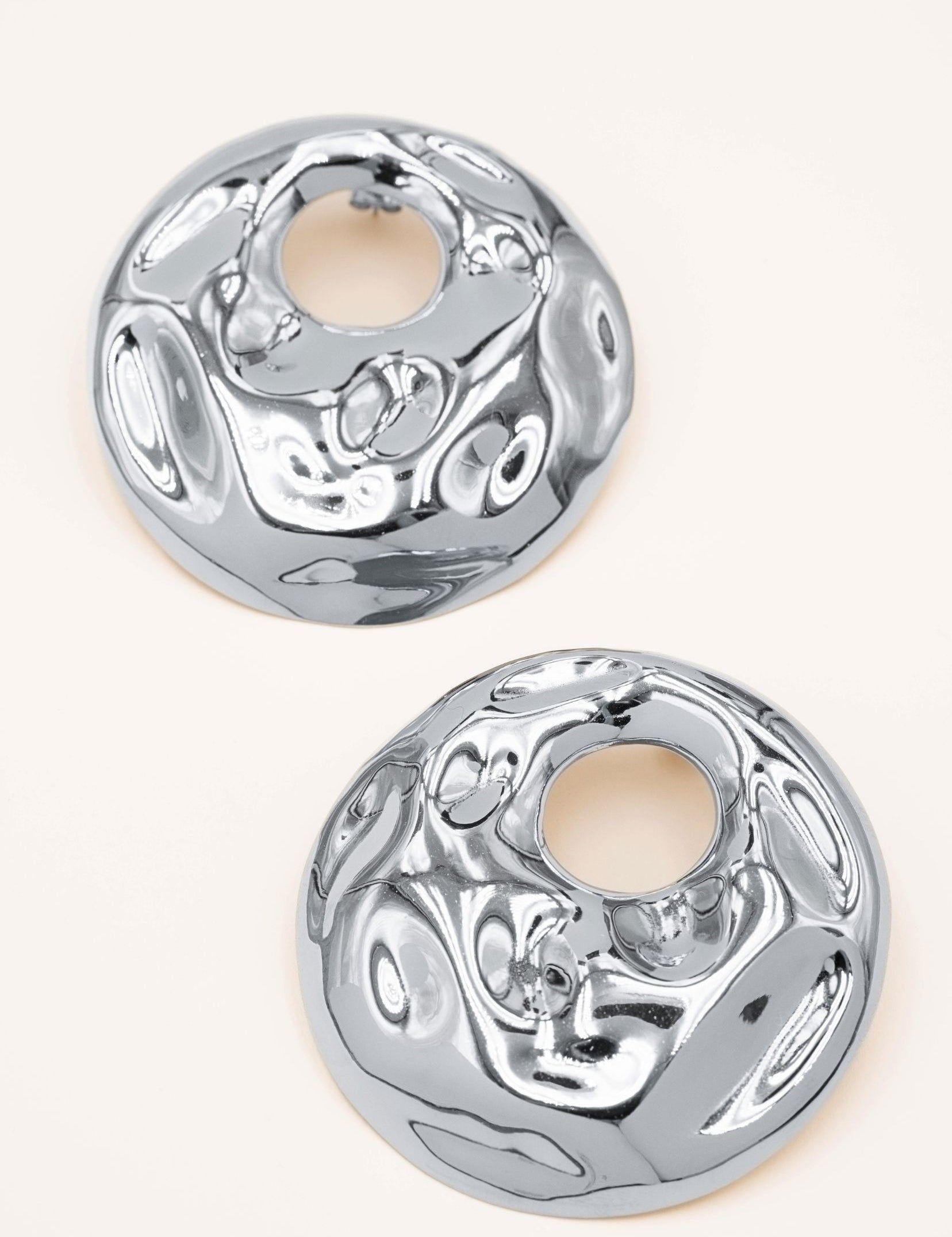 Boucles Bohm Paris - Macchiato Boucles d'oreilles à puces Bohm Paris Argenté 