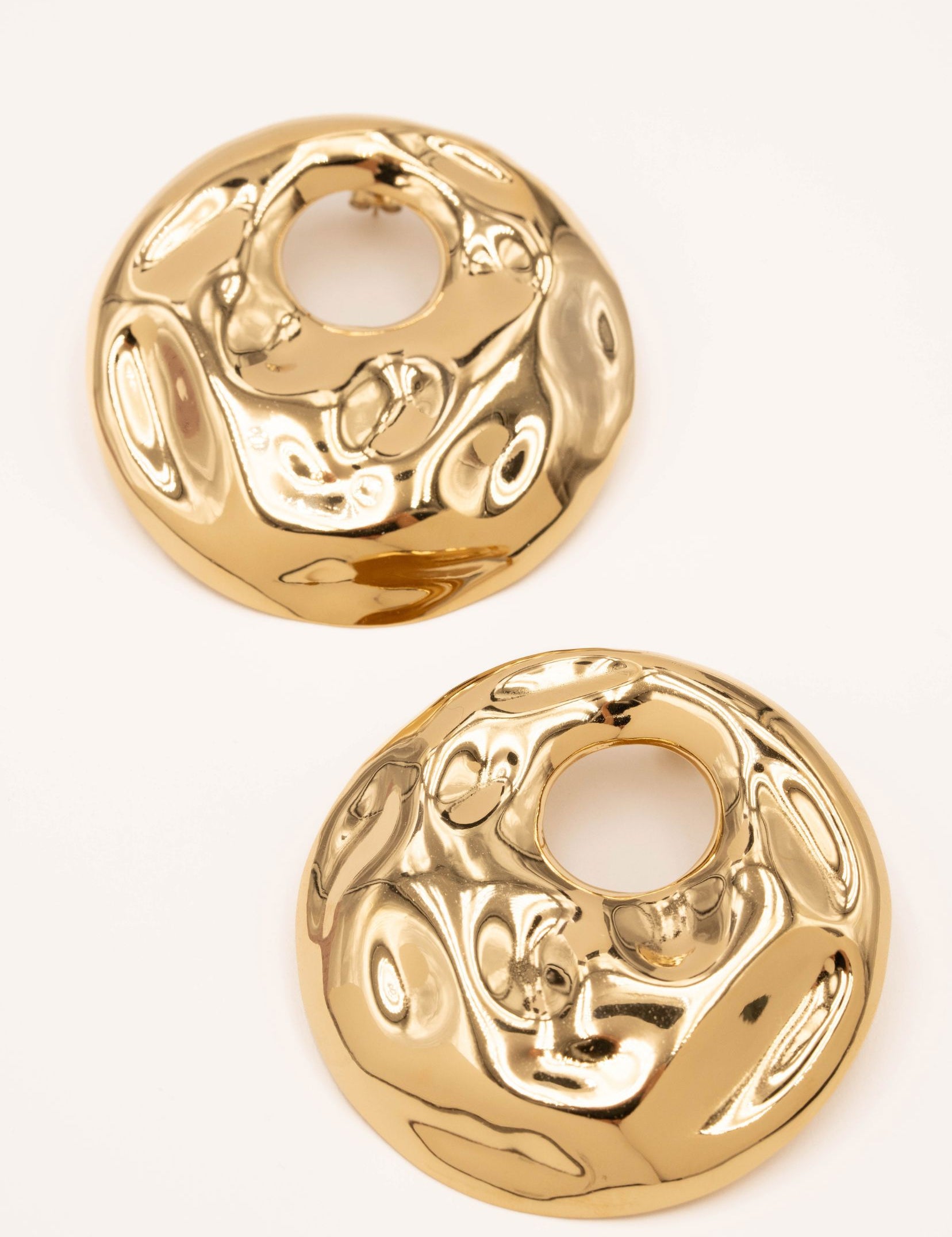 Boucles Bohm Paris - Macchiato Boucles d'oreilles à puces Bohm Paris Doré 