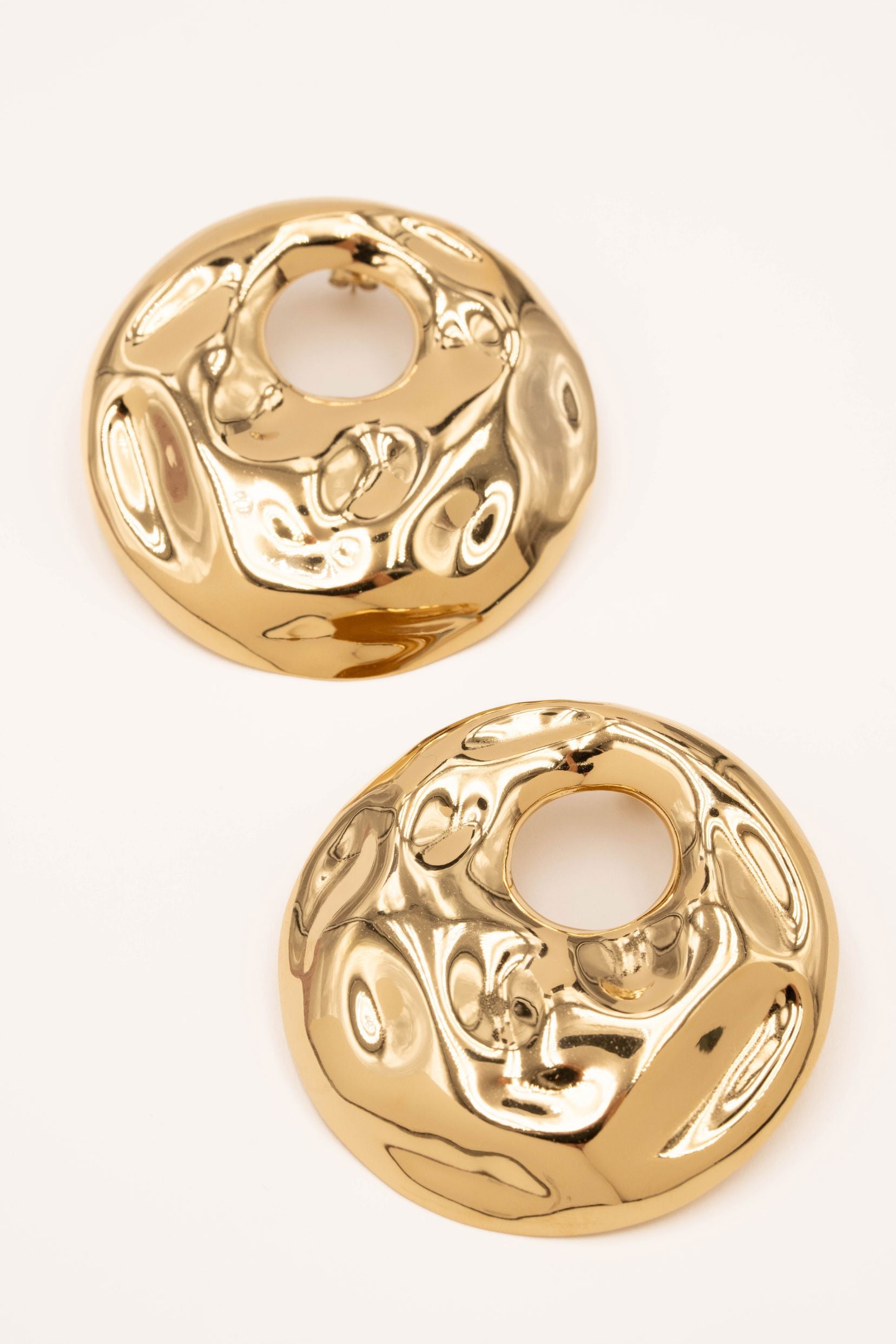 Boucles Bohm Paris - Macchiato Boucles d'oreilles à puces Bohm Paris Doré 