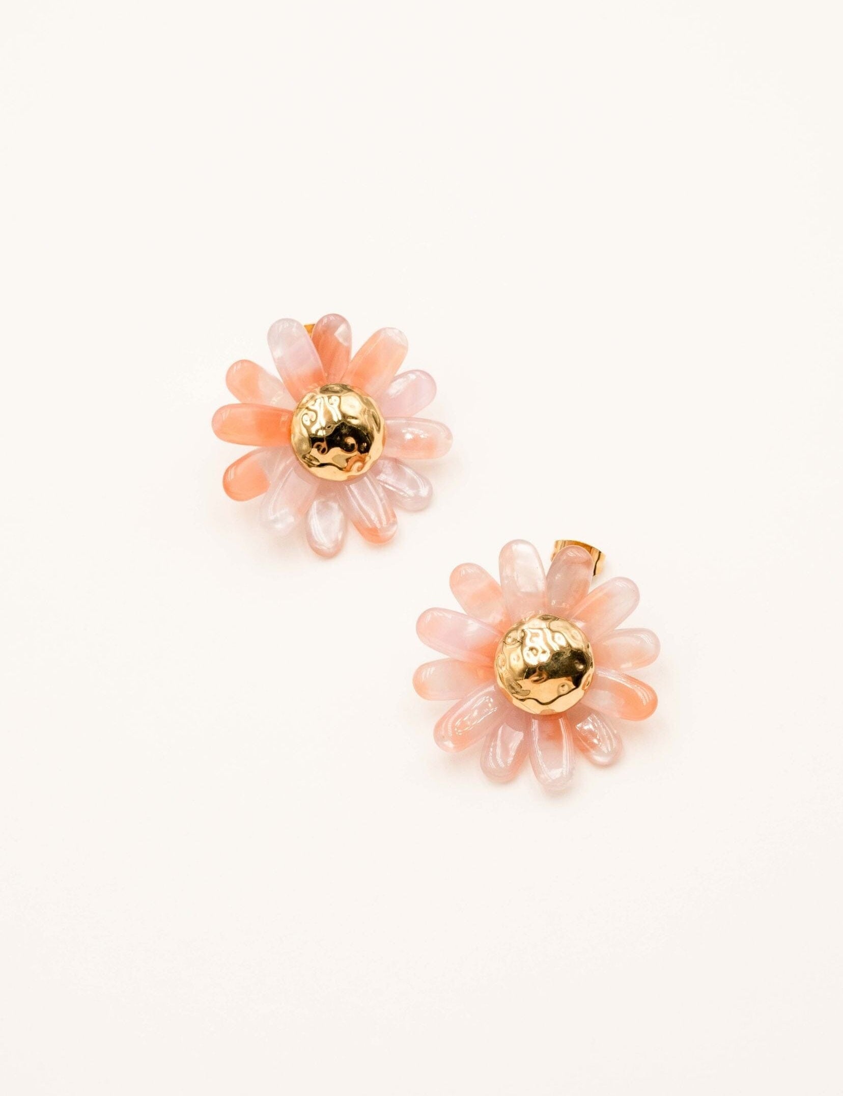 Boucles Bohm Paris - Maëve Boucles D'oreilles Bohm Paris Rose acétate 