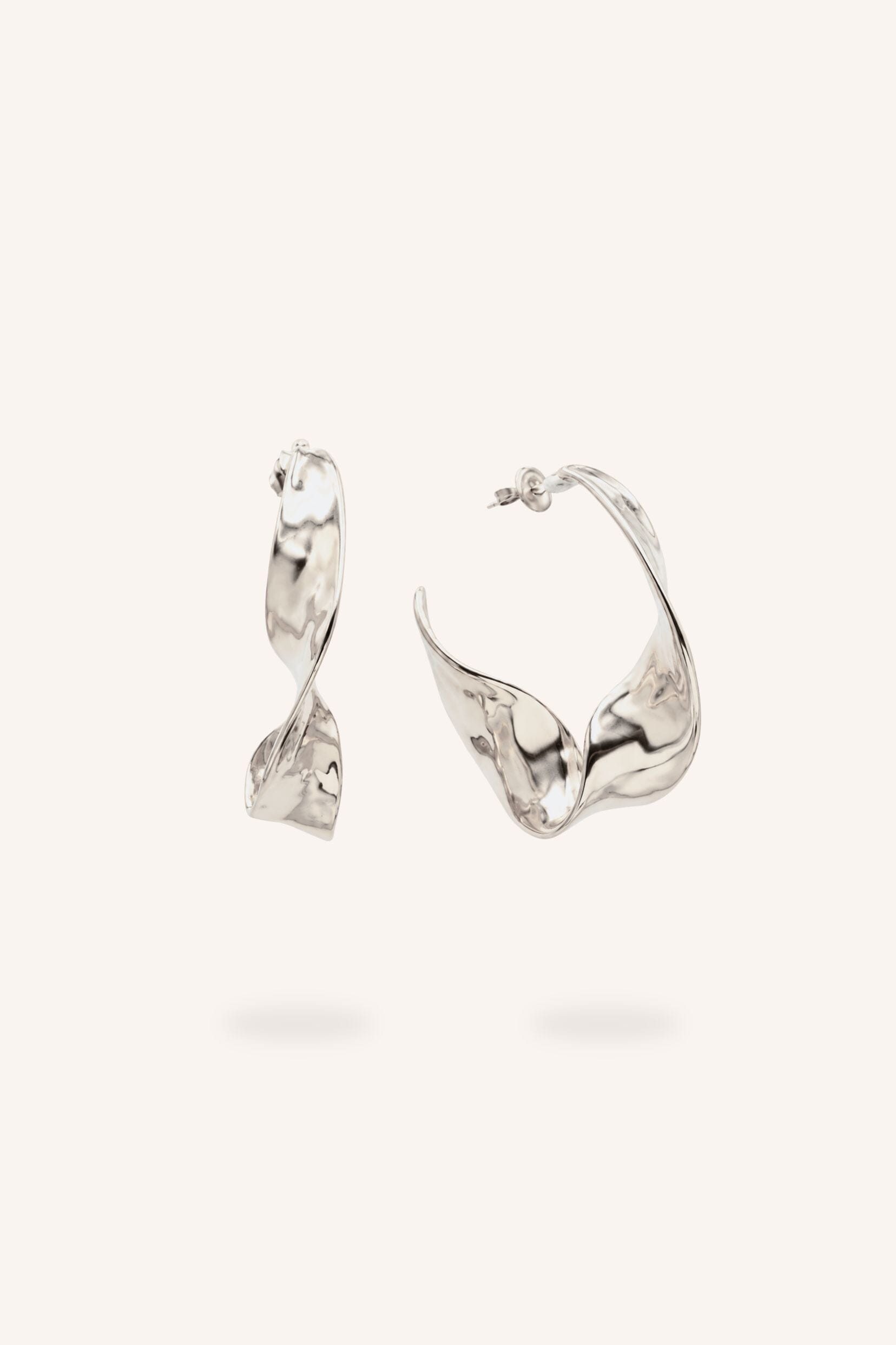 Boucles Bohm Paris - Mahaut Boucles d'oreilles type Créoles Bohm Paris Argenté 