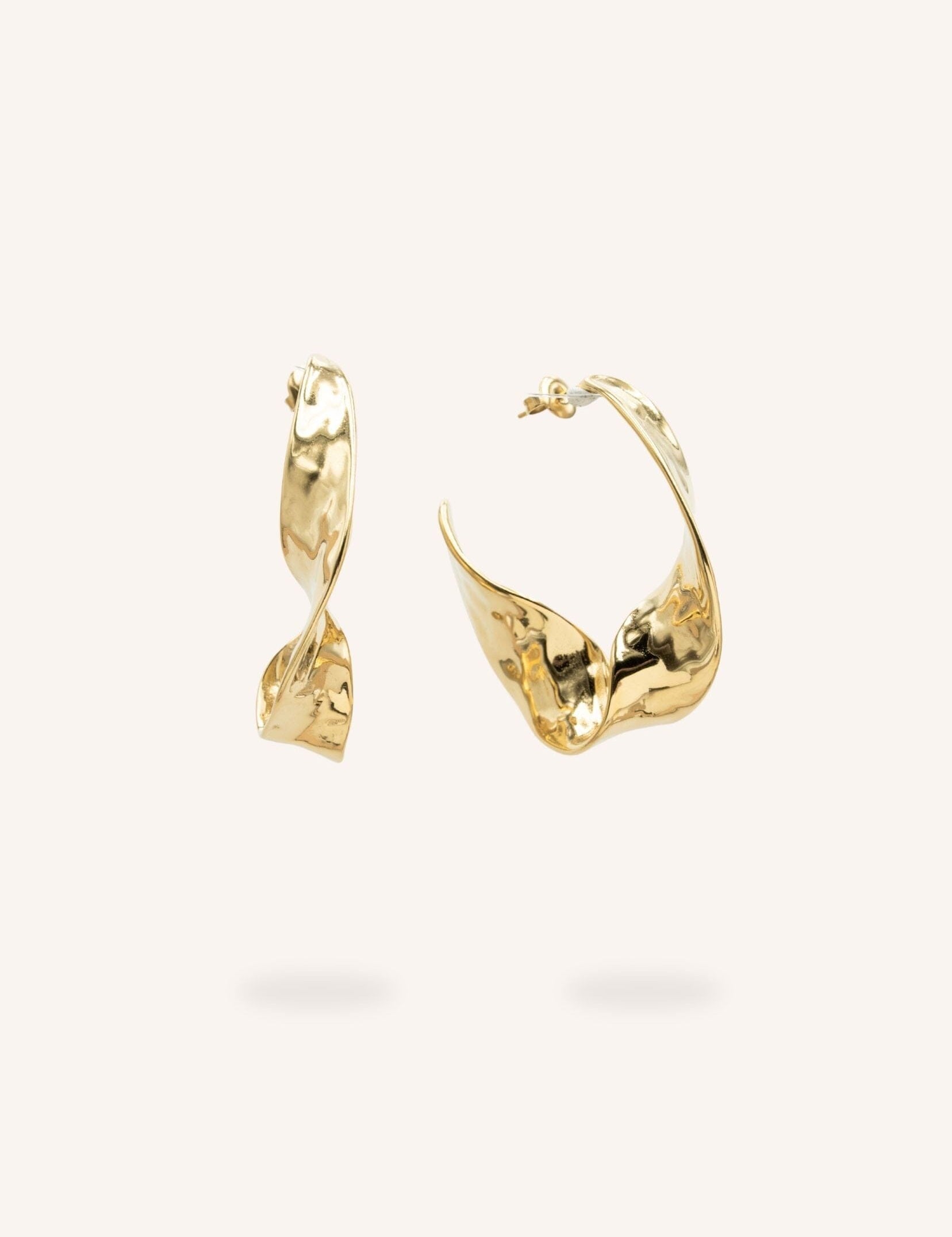 Boucles Bohm Paris - Mahaut Boucles d'oreilles type Créoles Bohm Paris Doré 