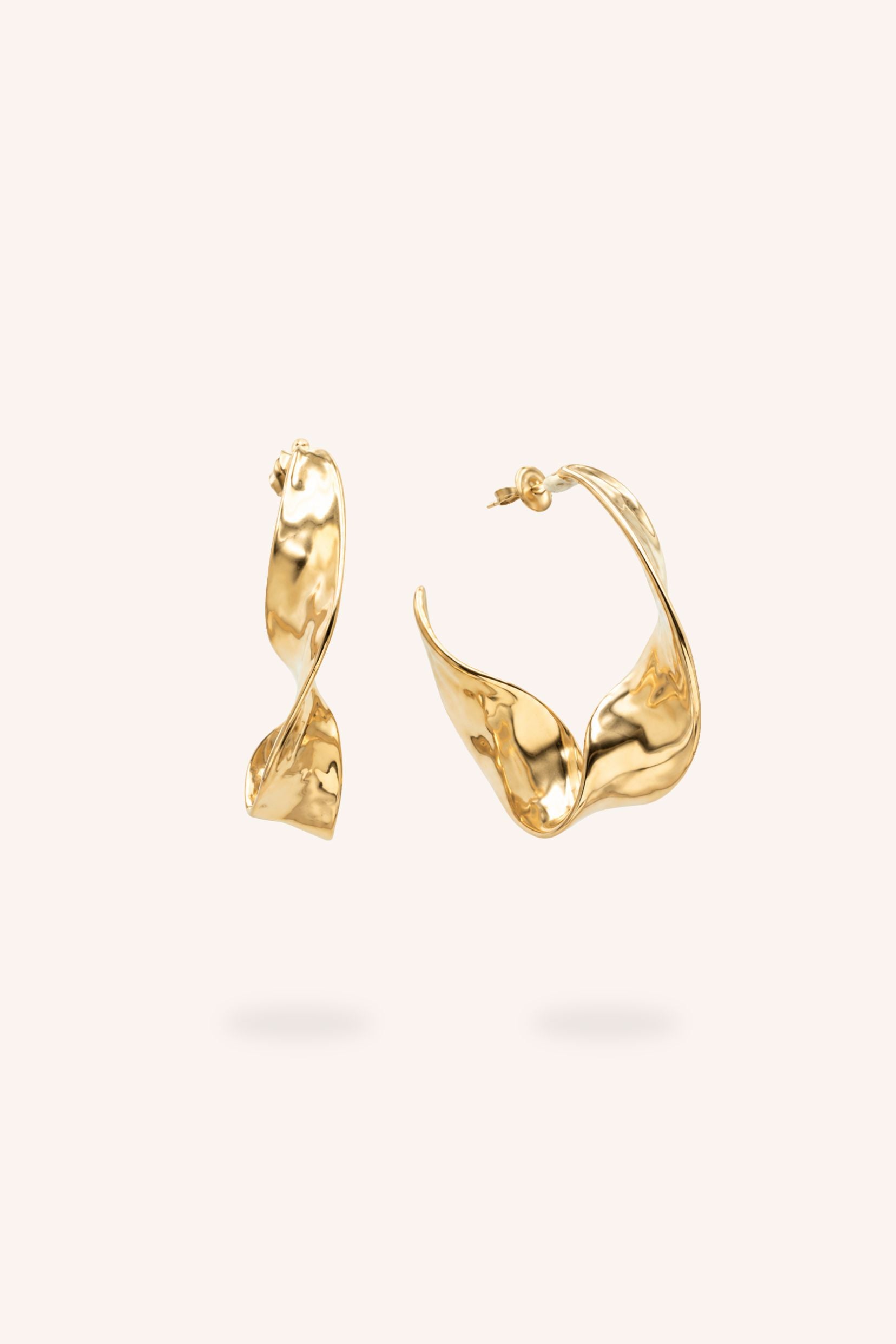 Boucles Bohm Paris - Mahaut Boucles d'oreilles type Créoles Bohm Paris Doré 