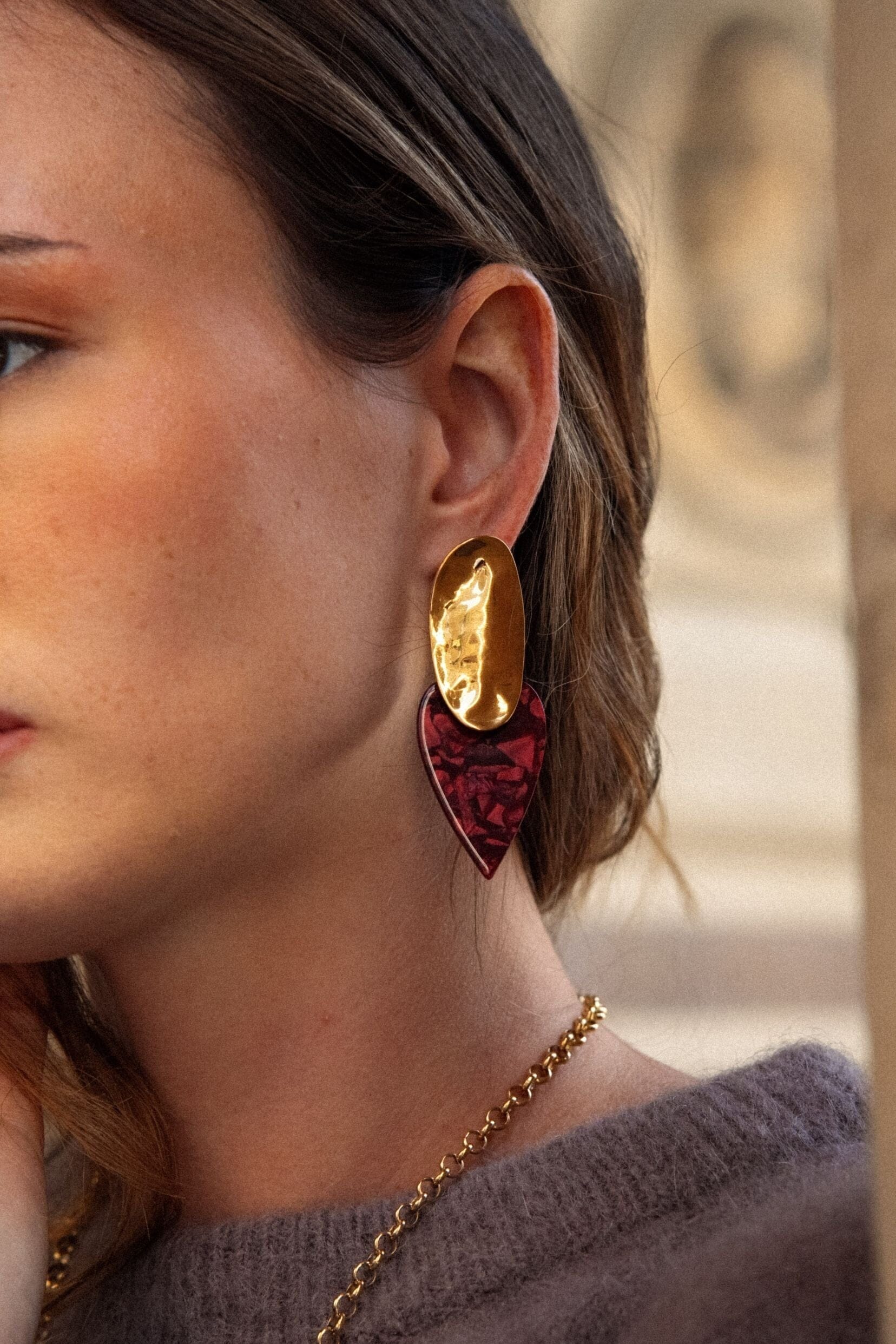 Boucles Bohm Paris - Maïla Boucles d'oreilles pendantes Bohm Paris 