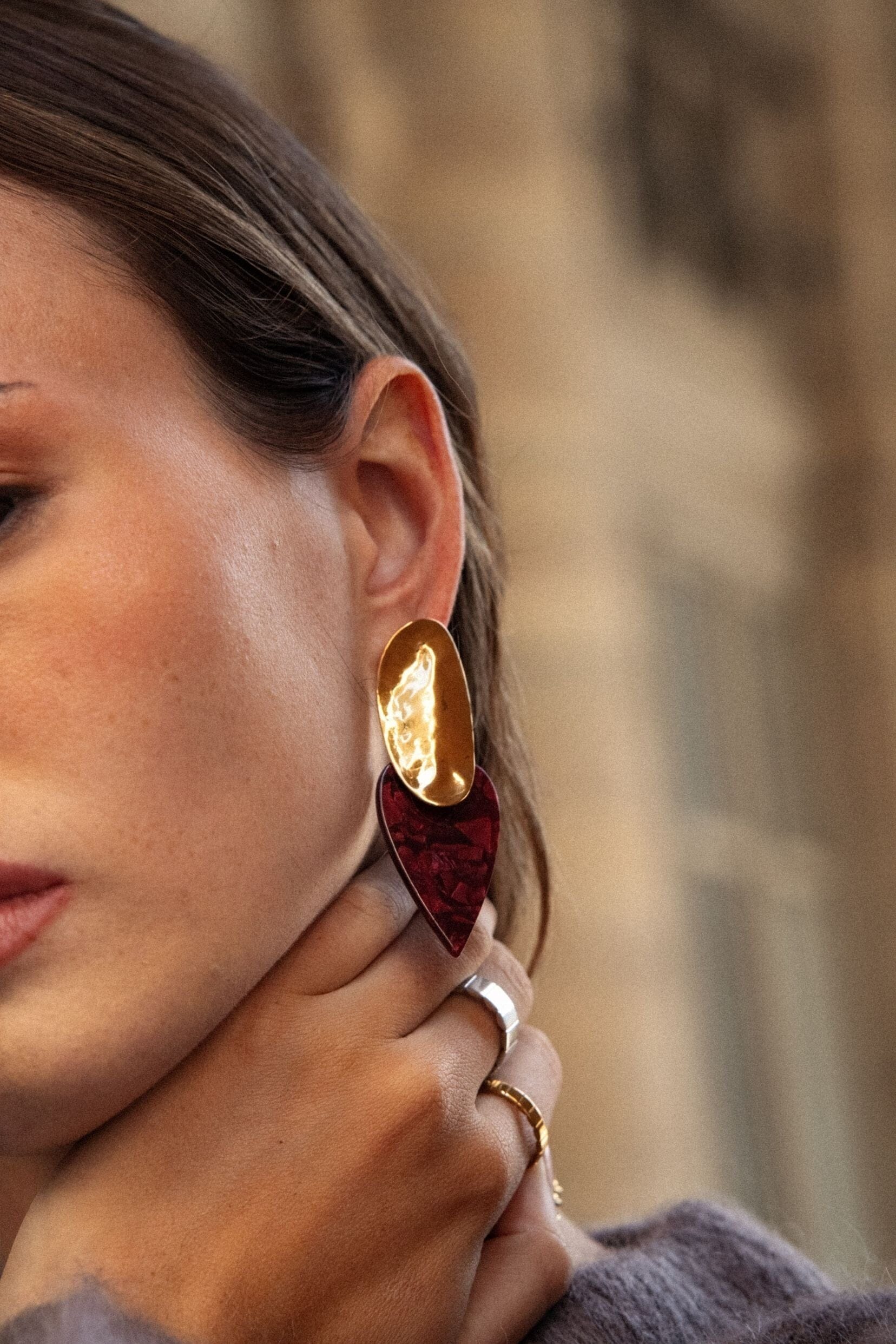 Boucles Bohm Paris - Maïla Boucles d'oreilles pendantes Bohm Paris 