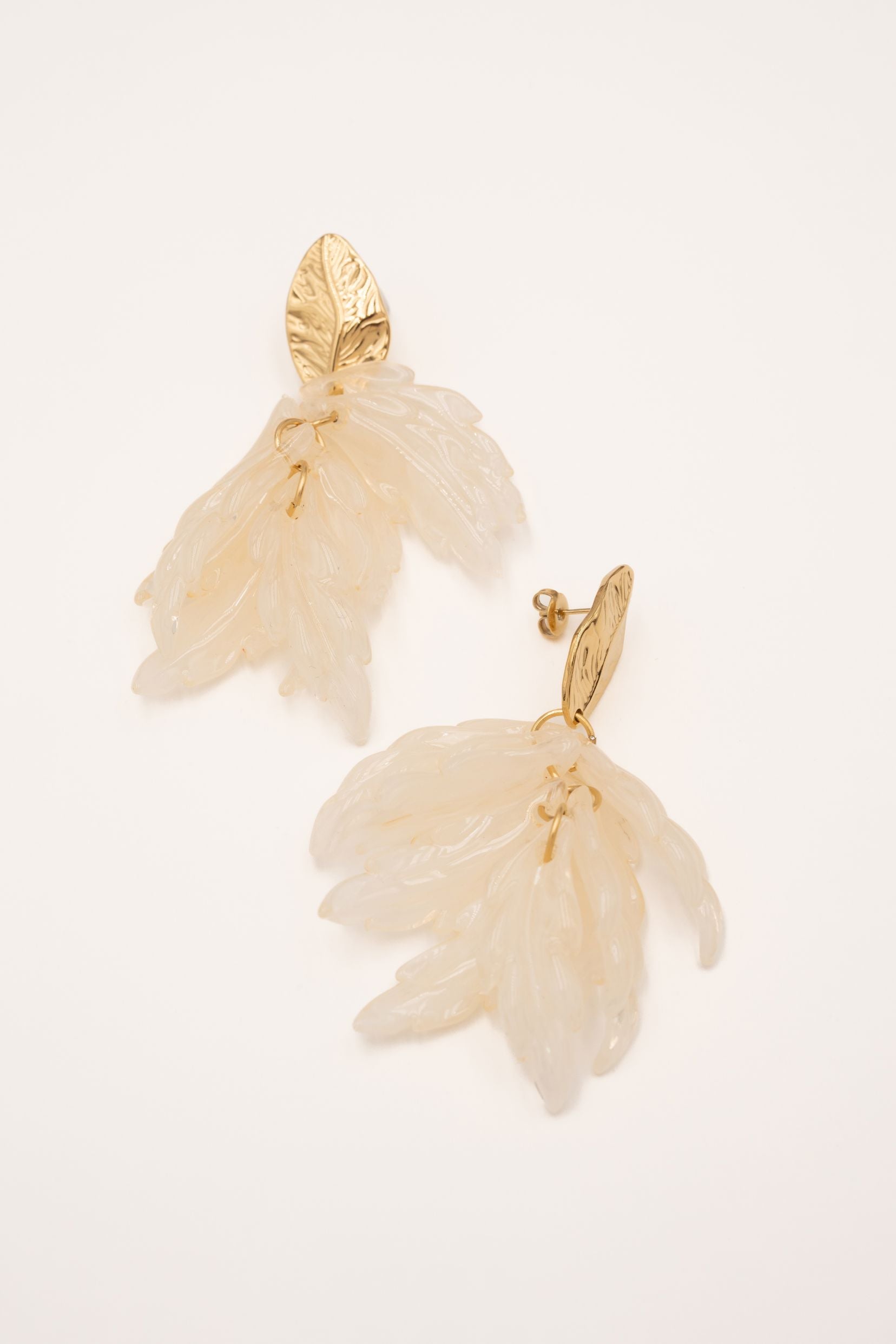 Boucles Bohm Paris - Matcha Boucles d'oreilles Pendantes Bohm Paris Beige 