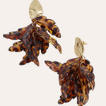 Boucles Bohm Paris - Matcha Boucles d'oreilles Pendantes Bohm Paris Léopard 