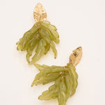 Boucles Bohm Paris - Matcha Boucles d'oreilles Pendantes Bohm Paris Vert 