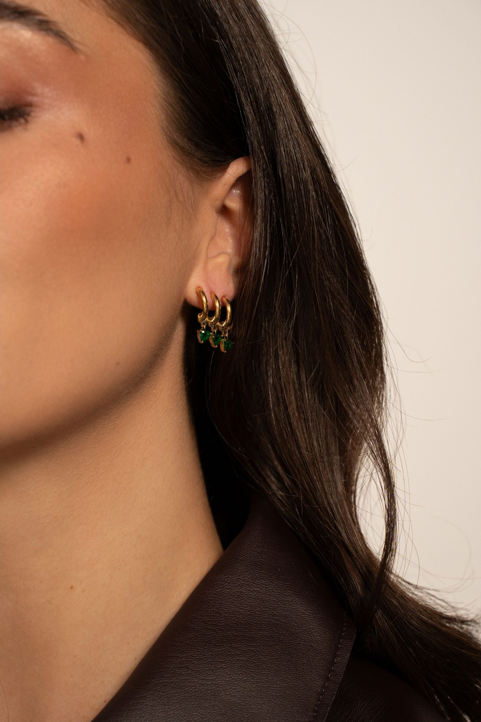 Boucles Bohm Paris - Maurine Boucles d'oreilles à puces Bohm Paris 