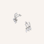 Boucles Bohm Paris - Maurine Boucles d'oreilles à puces Bohm Paris Argenté 